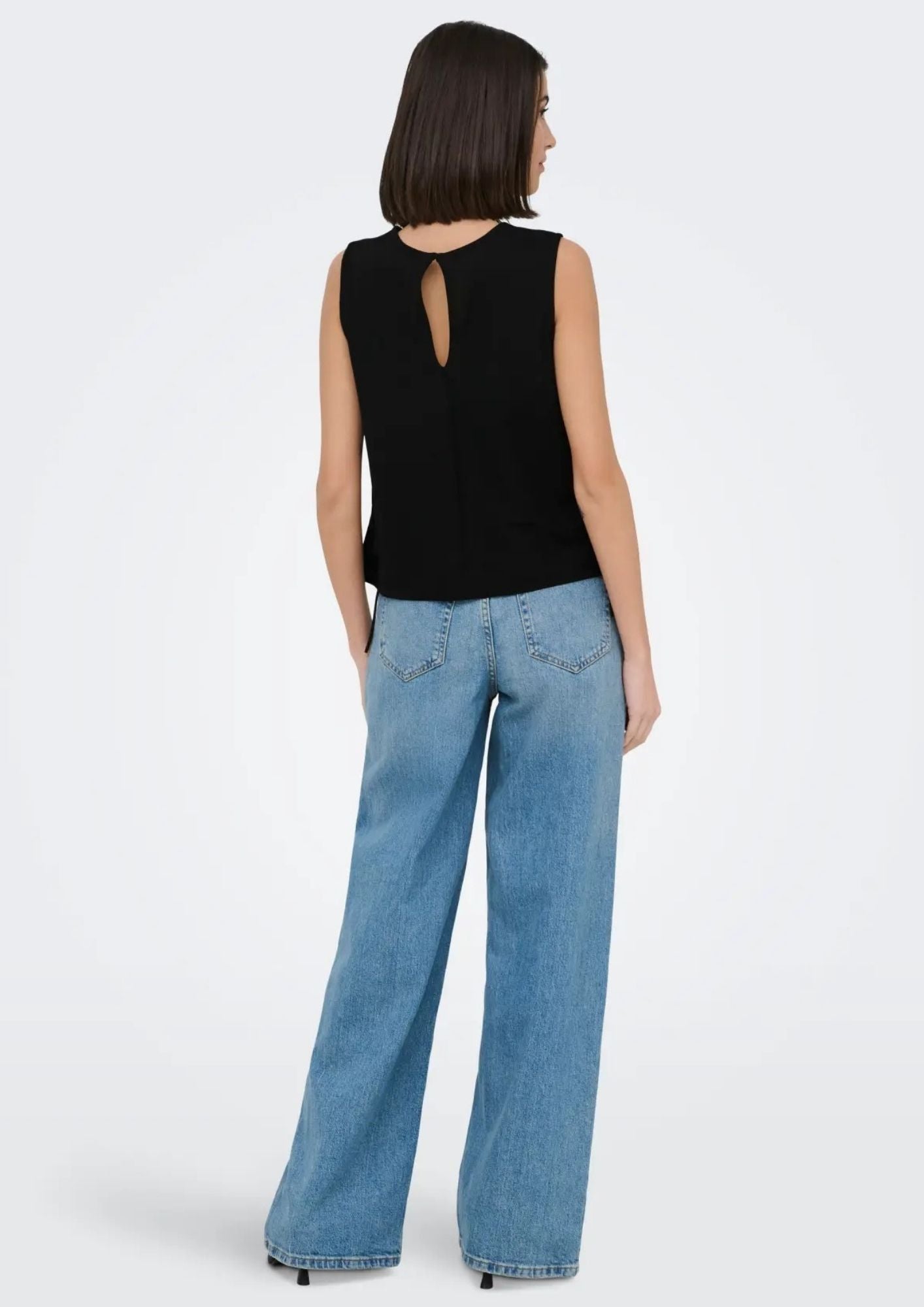 Jacqueline De Yong Top Donna Leslie Nero 15374333 Black JACQUELINE DE YONG