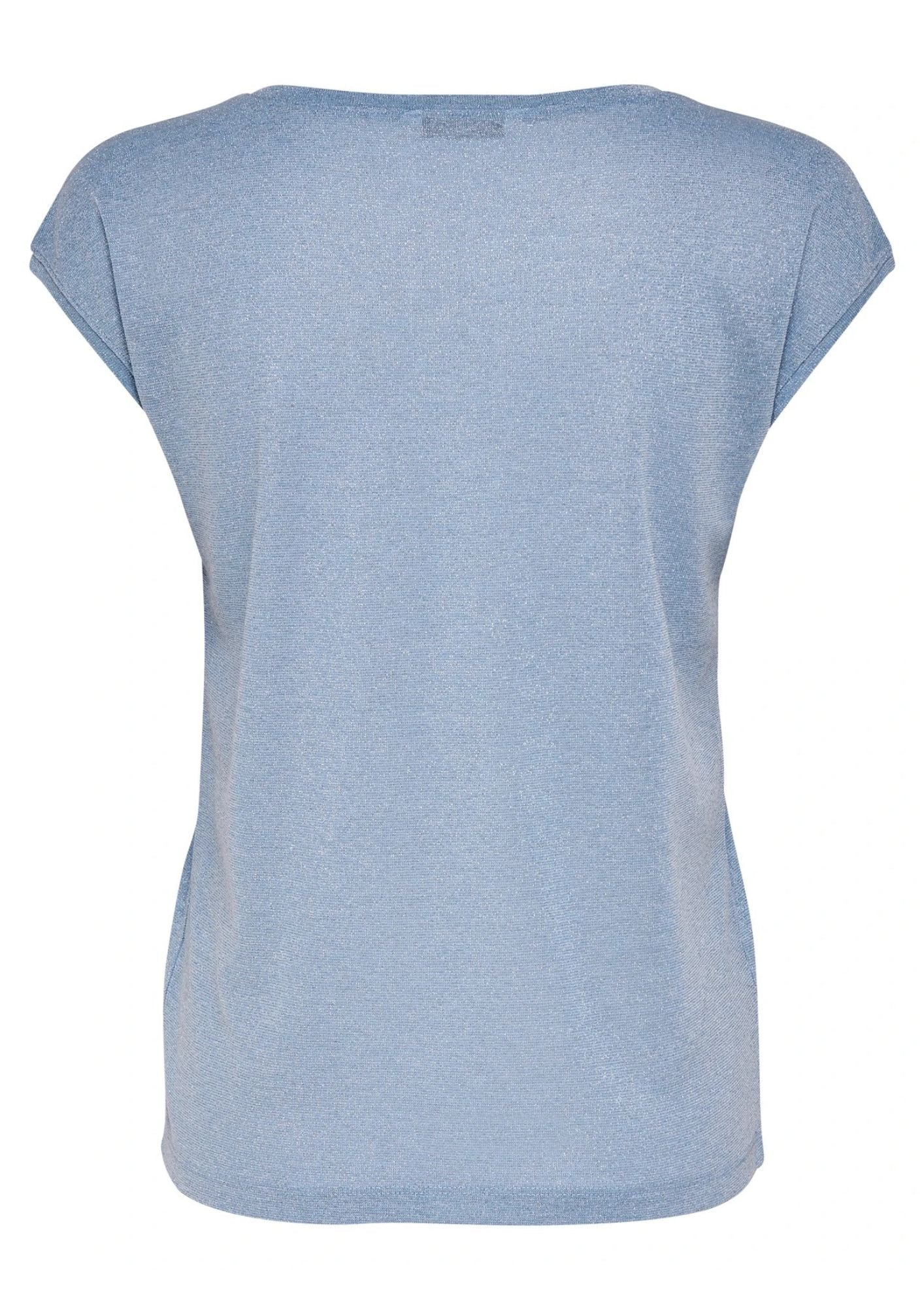 Top Only Donna Silvery Azzurro 15136069 Halogen Blue ONLY