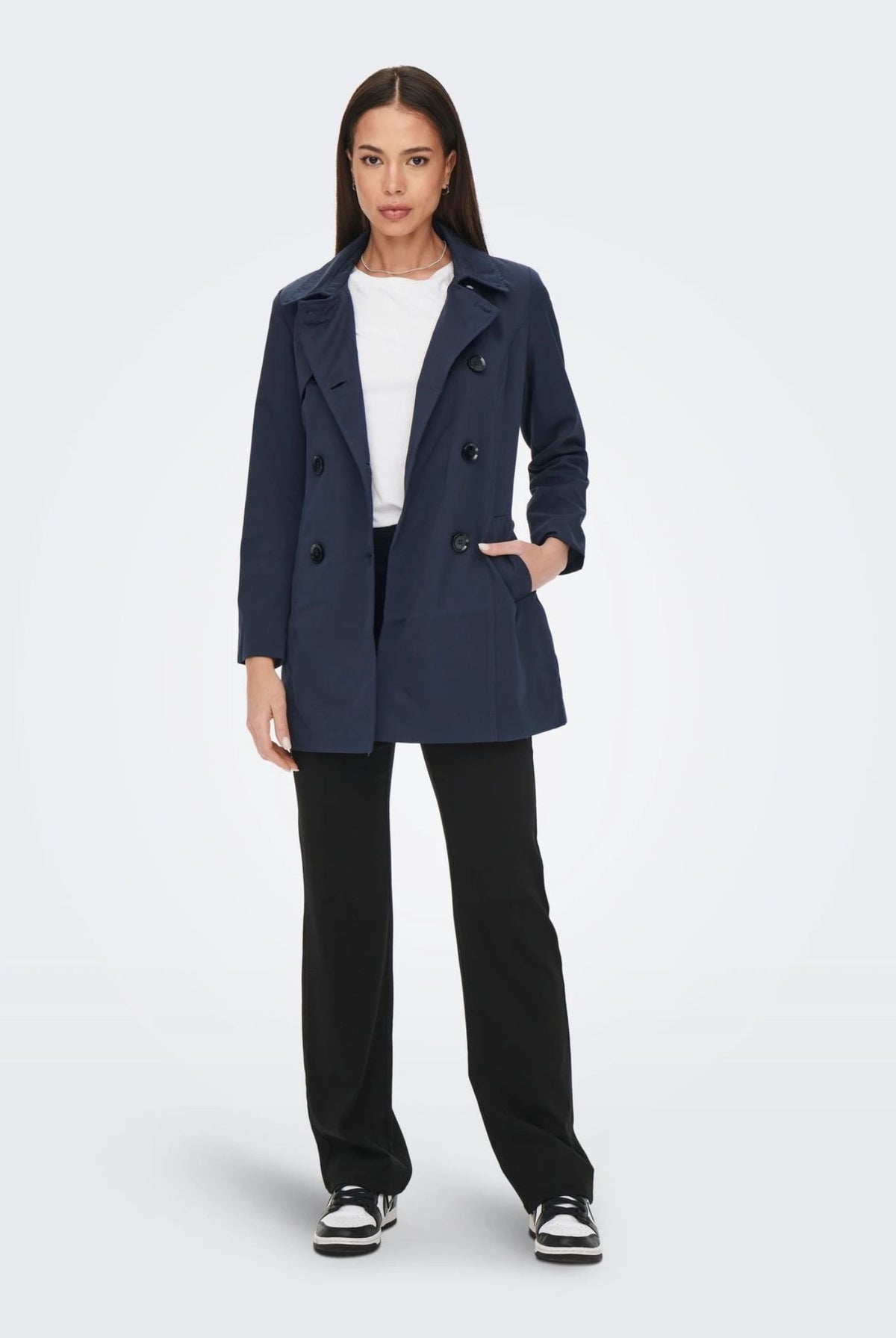 Only Trench Donna Night Sky Onlvalerie 15191821 Night Sky ONLY