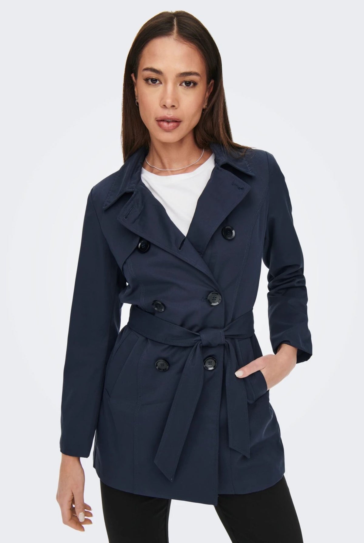 Only Trench Donna Night Sky Onlvalerie 15191821 Night Sky ONLY