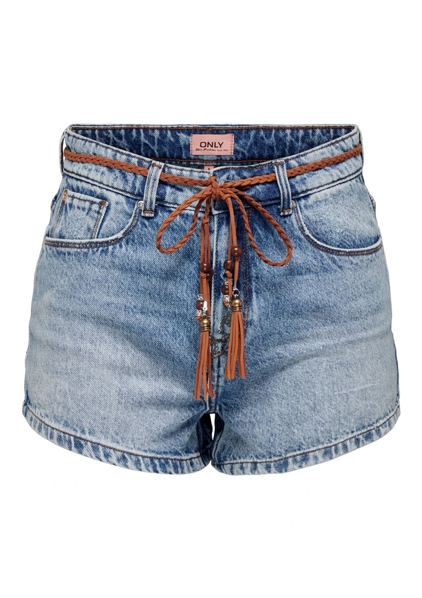 Only Shorts Donna Kelly Blu Denim Chiaro 15221469 Light Blue Denim ONLY