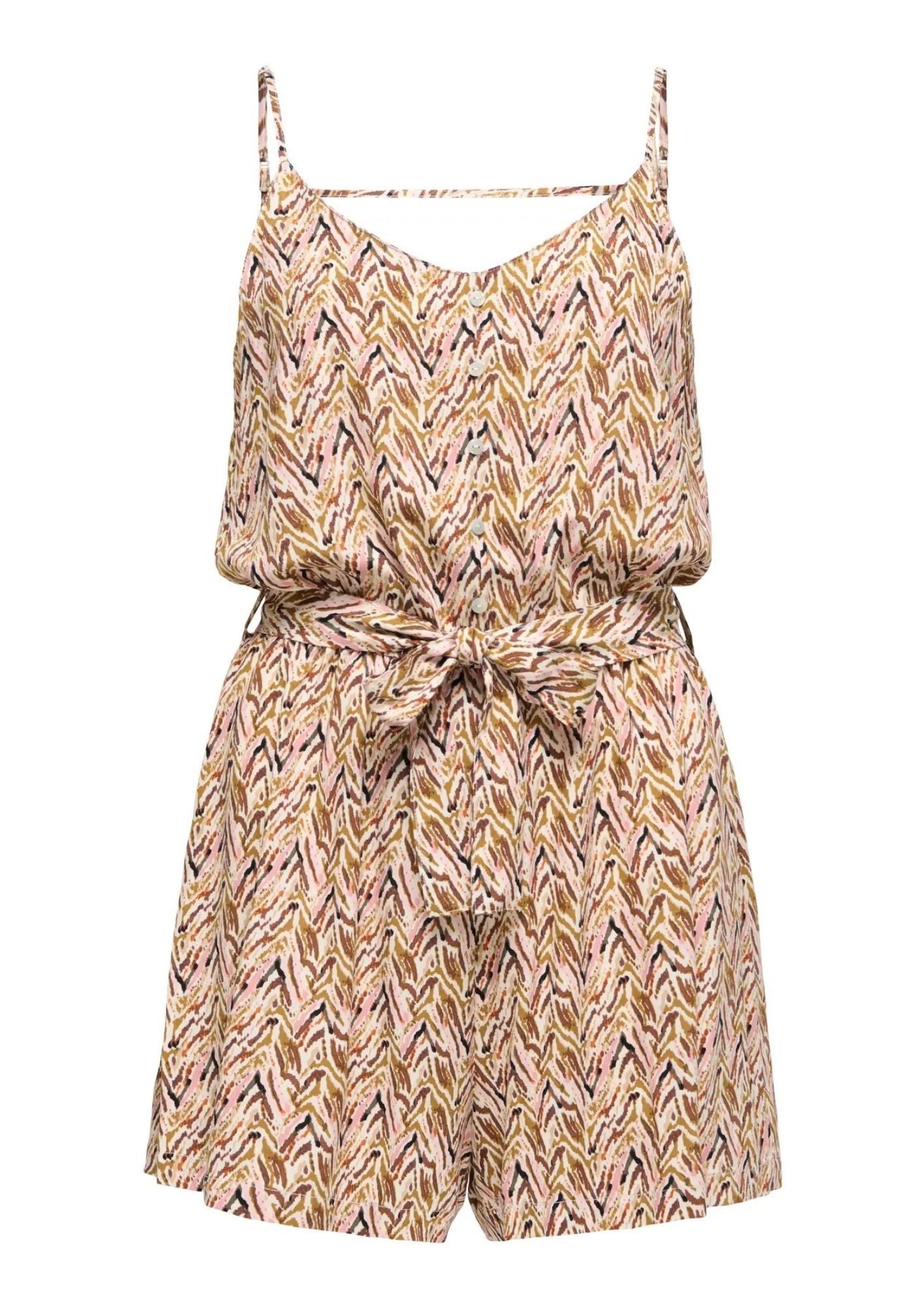 Only Tuta Donna Nova Marrone 15305705 Dull Gold ONLY