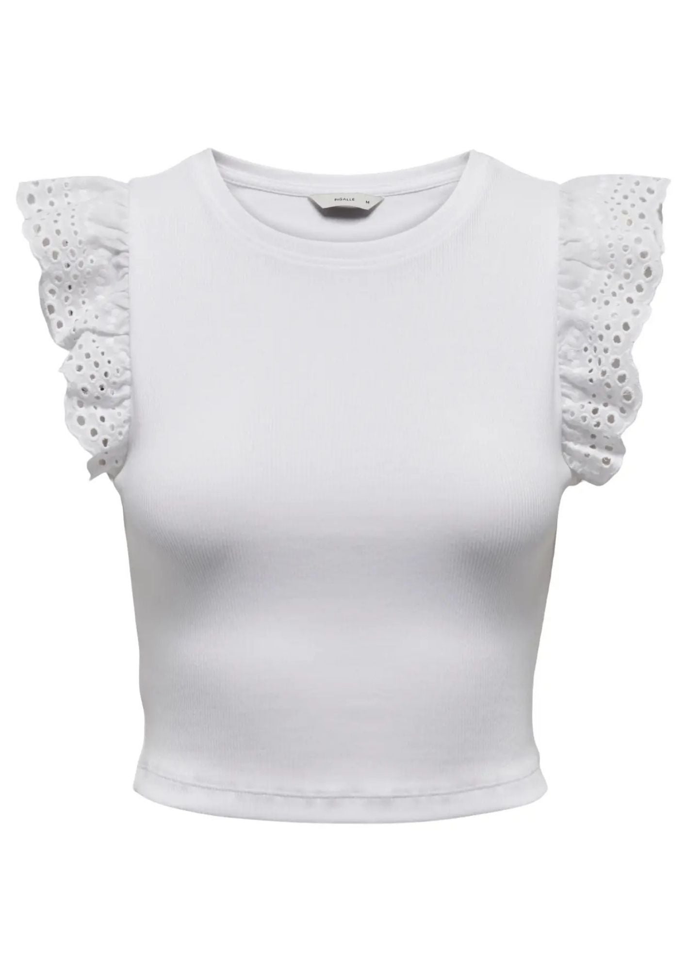 Only Top Donna Mathilda Bianco 15308890 Cloud Dancer ONLY
