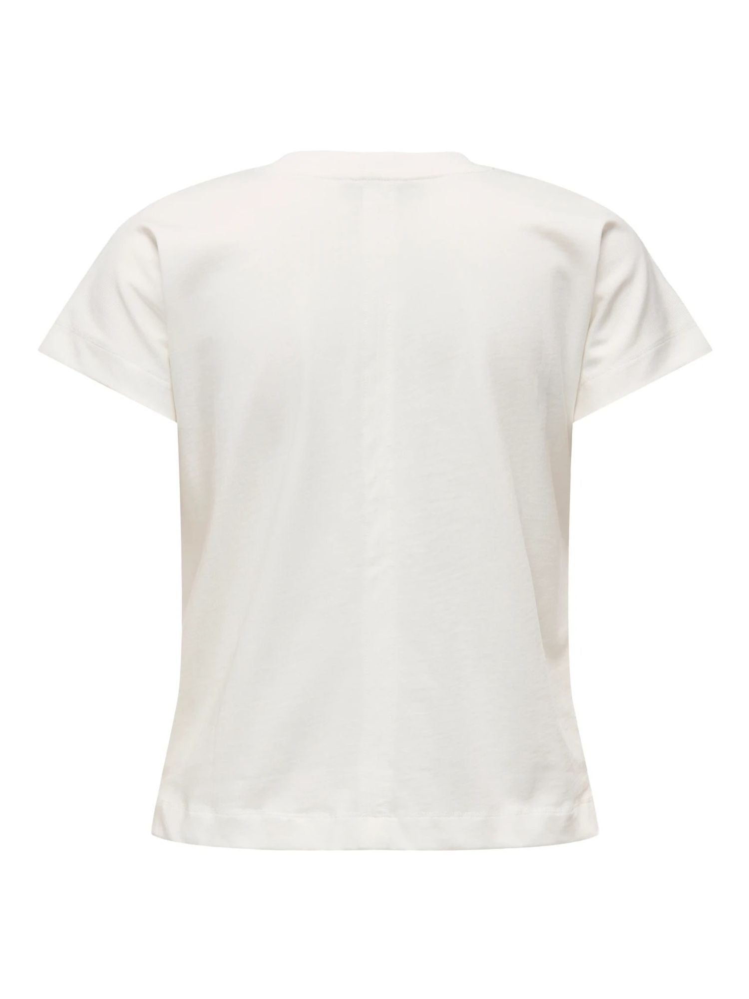 Only T-Shirt Donna Bianco Onlerica 15308926 Cloud Dancer ONLY