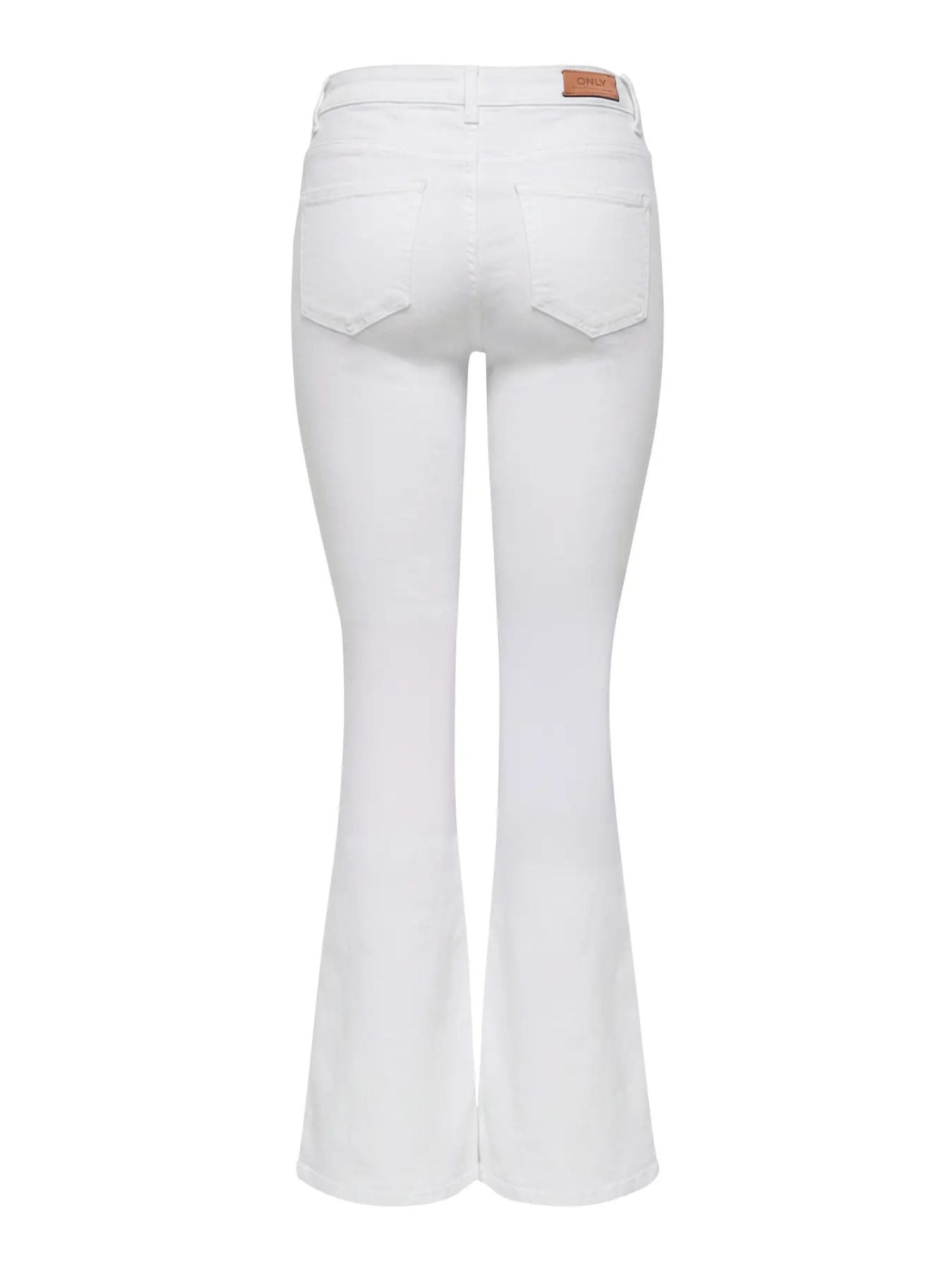 Only Jeans Donna Medium Blue Onlreese 15309845 White Denim ONLY