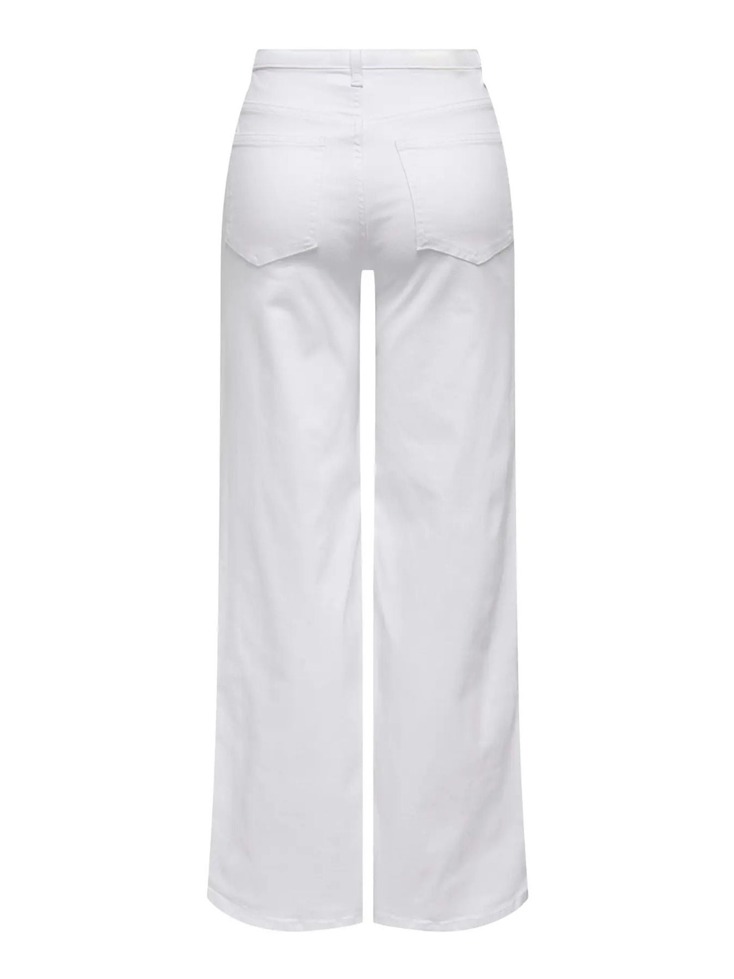 Only Jeans Donna Bianco Wide Fit Onlmadison 15310632 White ONLY