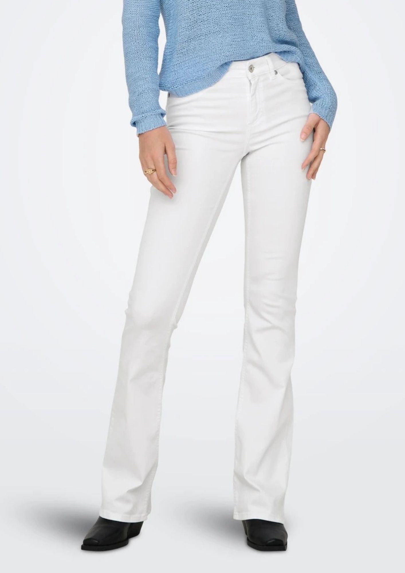 Only Jeans Donna Blush Bianco 15313015 White ONLY