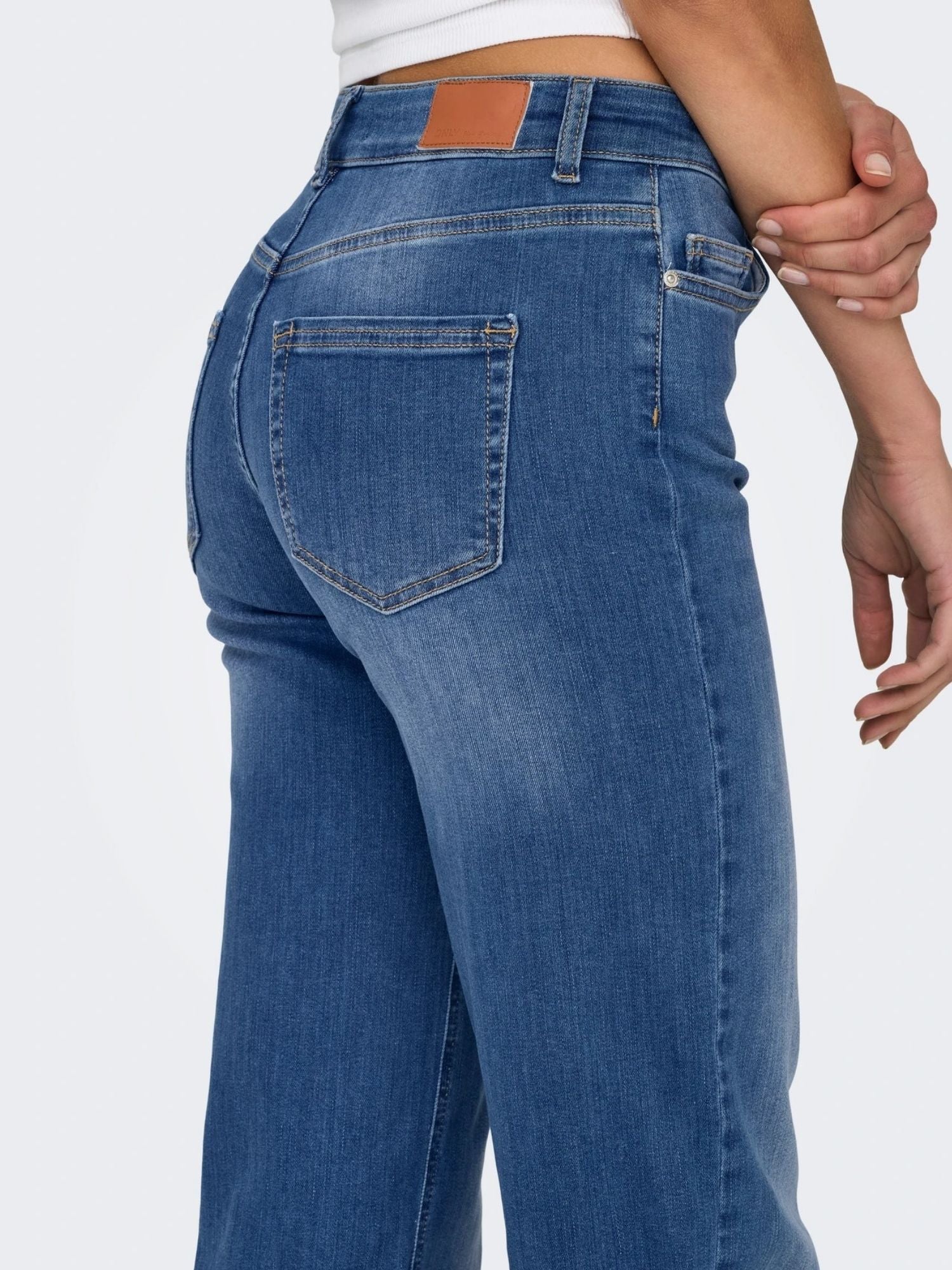 Only Jeans Donna Medium Blue Straight Fit Onlblush 15330787 Medium Blue Denim ONLY