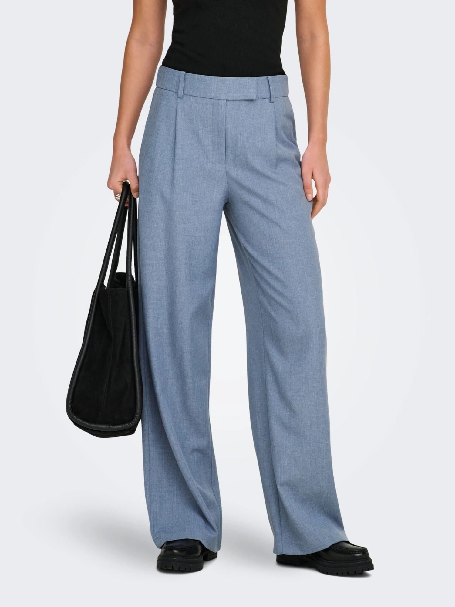 Only Pantaloni Donna Vintage Indigo Straight Fit Onllinda 15336761 Vintage Indigo ONLY