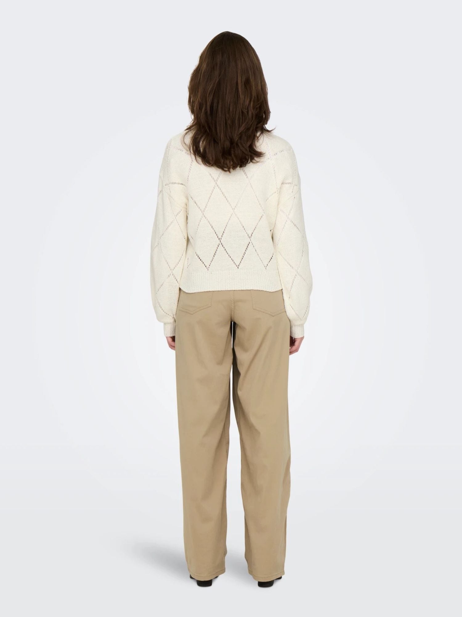 Only Maglia Donna Cloud Dancer Oversize Fit Onlgeenas 15339575 Cloud Dancer ONLY