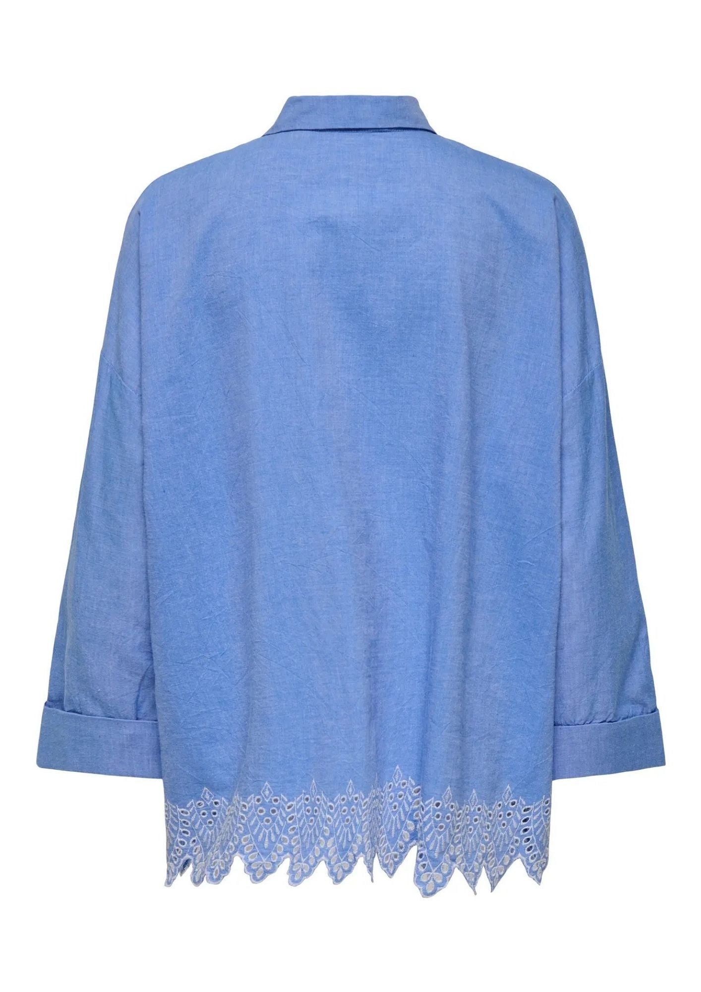 Only Camicia Donna Graces Blu 15343165 Blue Bonnet ONLY