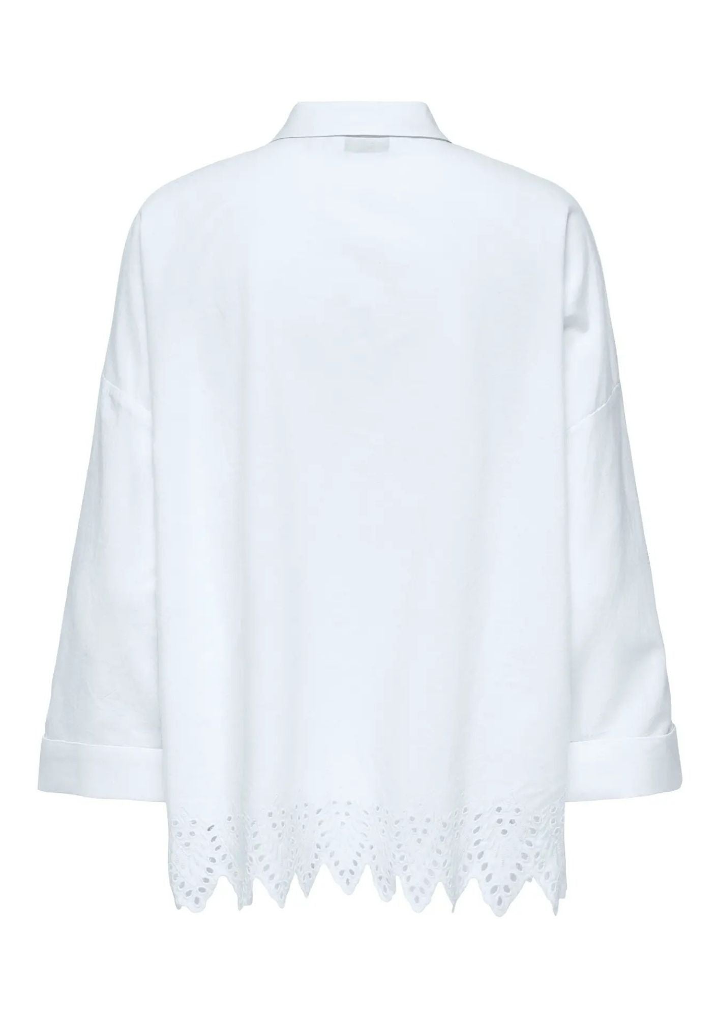 Only Camicia Donna Graces Bianca 15343165 Bright White ONLY