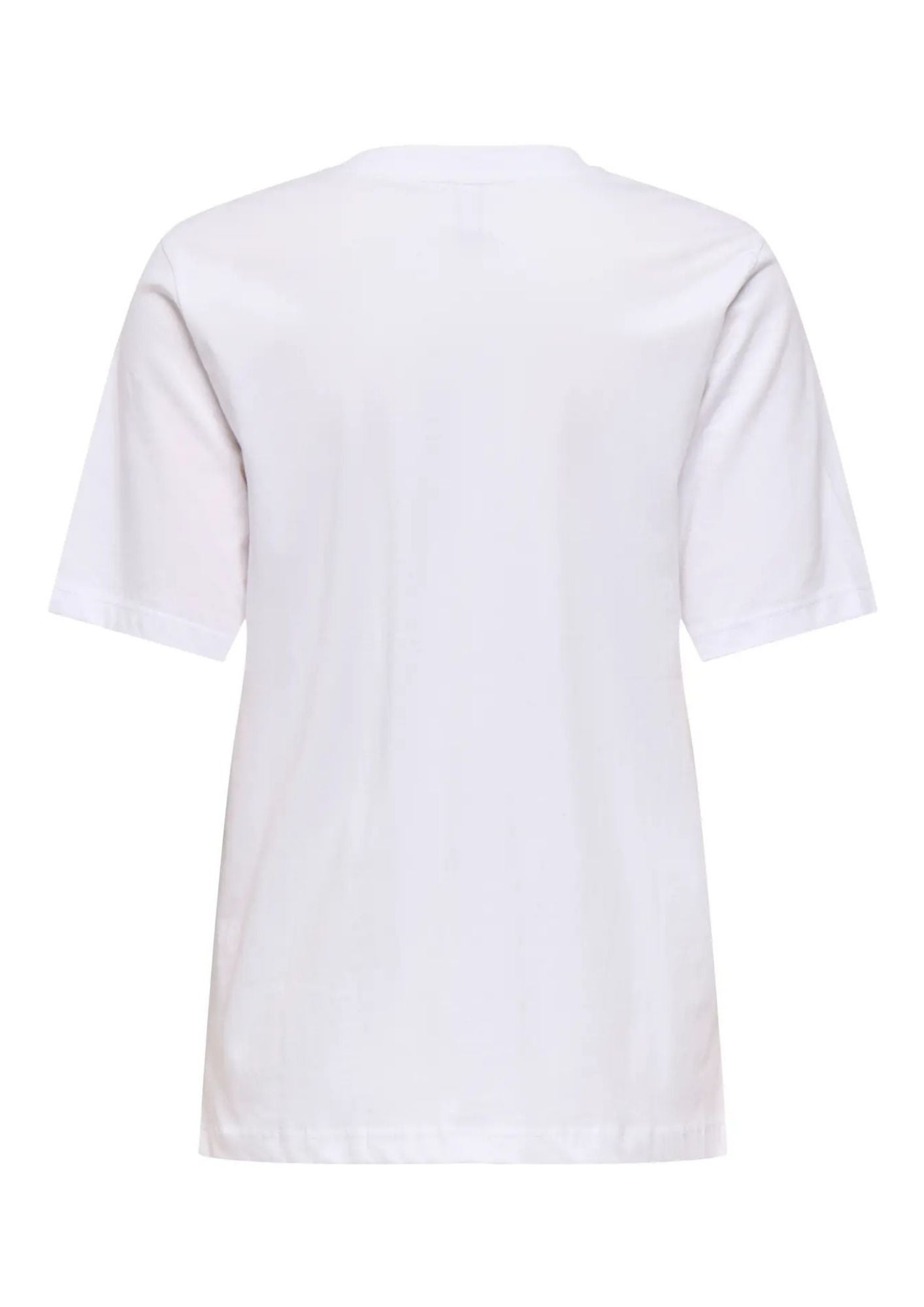 Only T-Shirt Donna Burst Bianca 15343431 Bright White ONLY