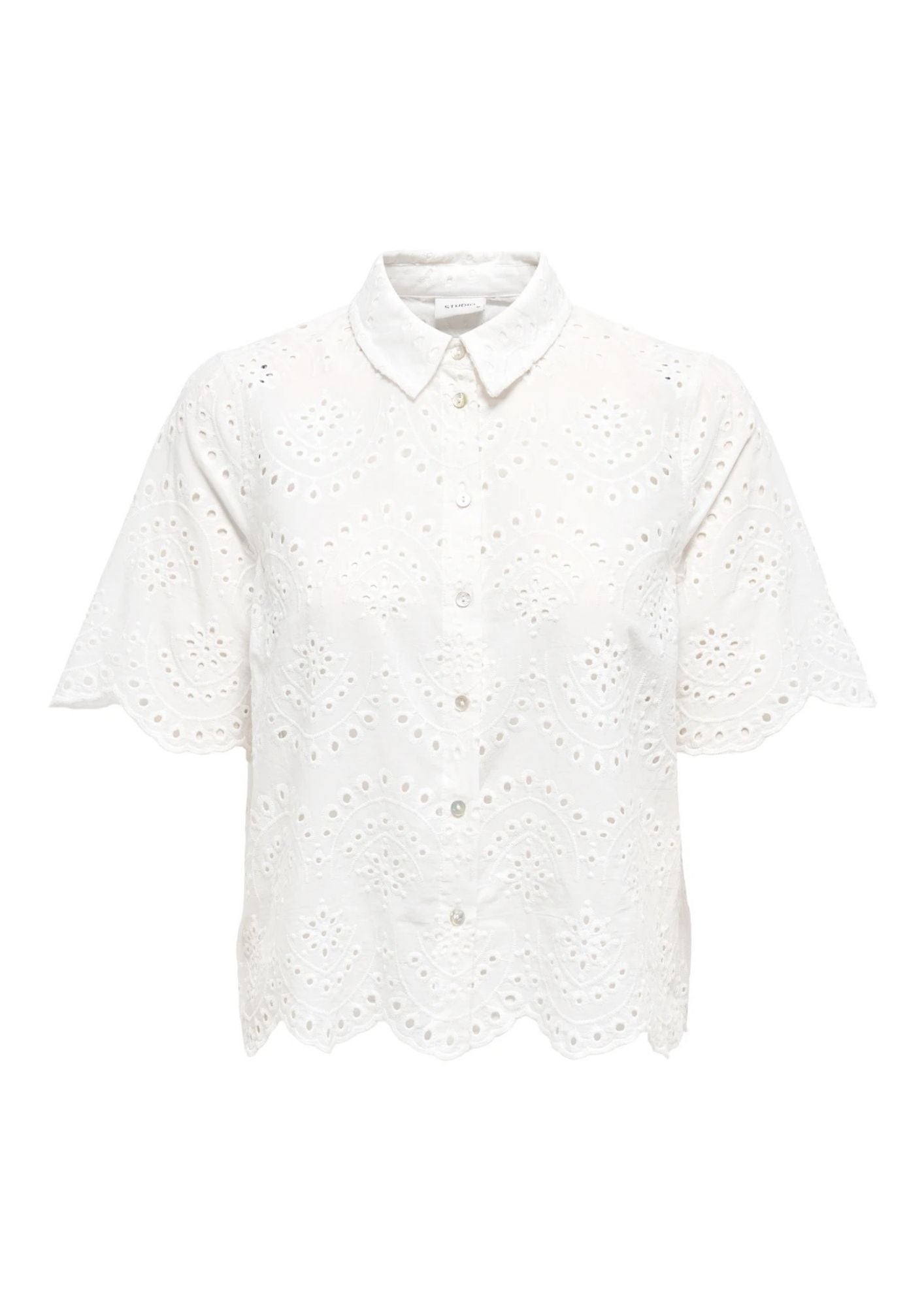 Only Camicia Donna Valais Bianco 15351106 Cloud Dancer ONLY