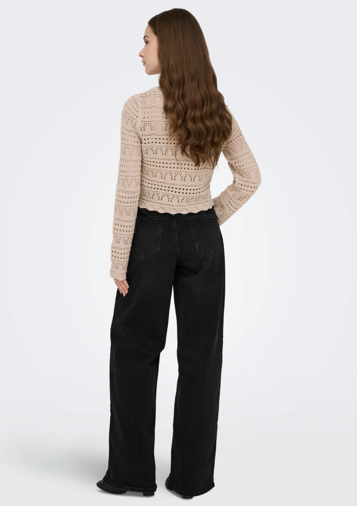 Only Pullover Donna Elke Beige 15363049 Oxford Tan ONLY