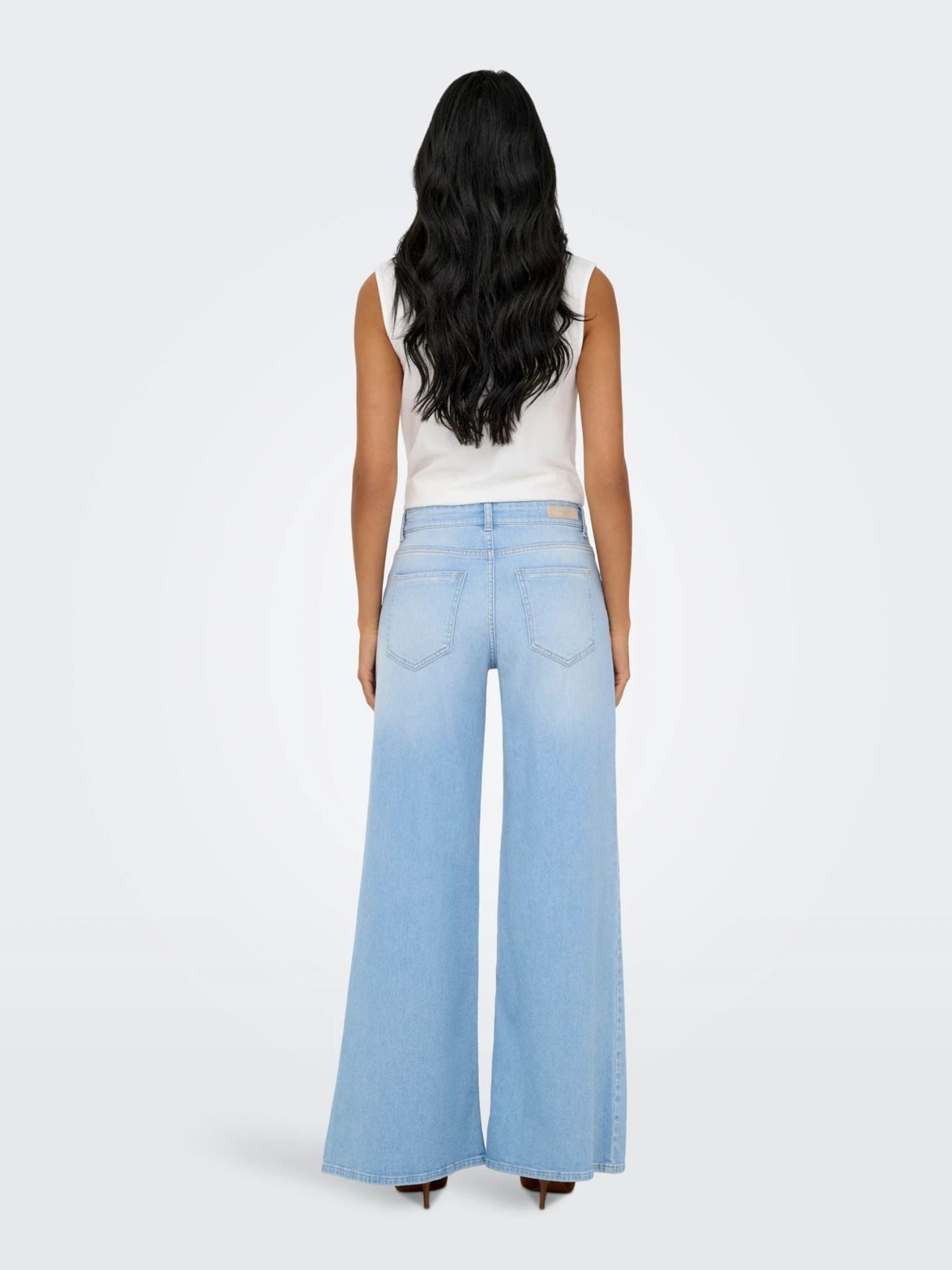 Only Jeans Donna Light Blue Flared Fit Onlcalifornia 15365471 Light Blue Denim ONLY