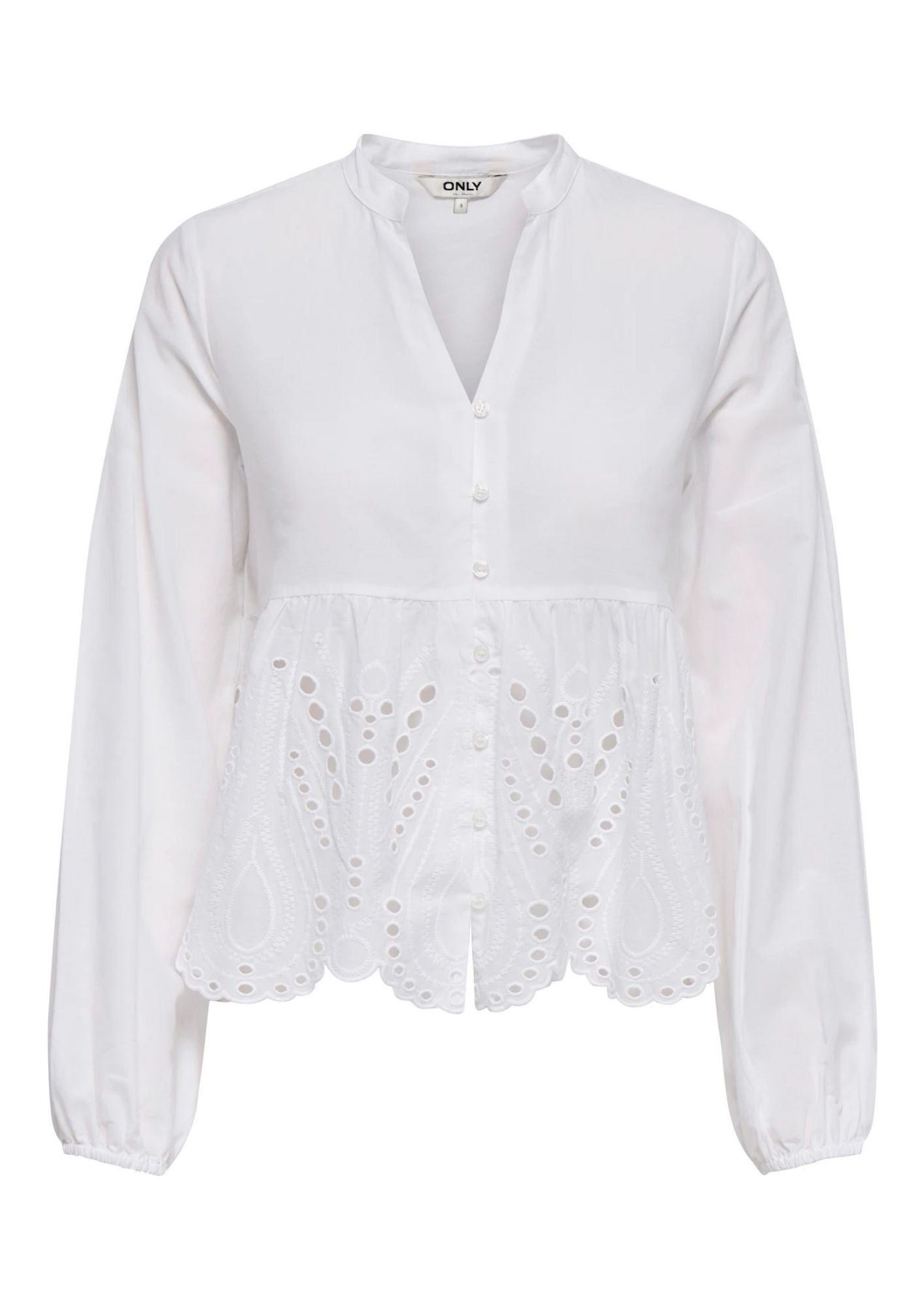 Only Camicia Donna Dewina Bianca 15366728 Bright White ONLY