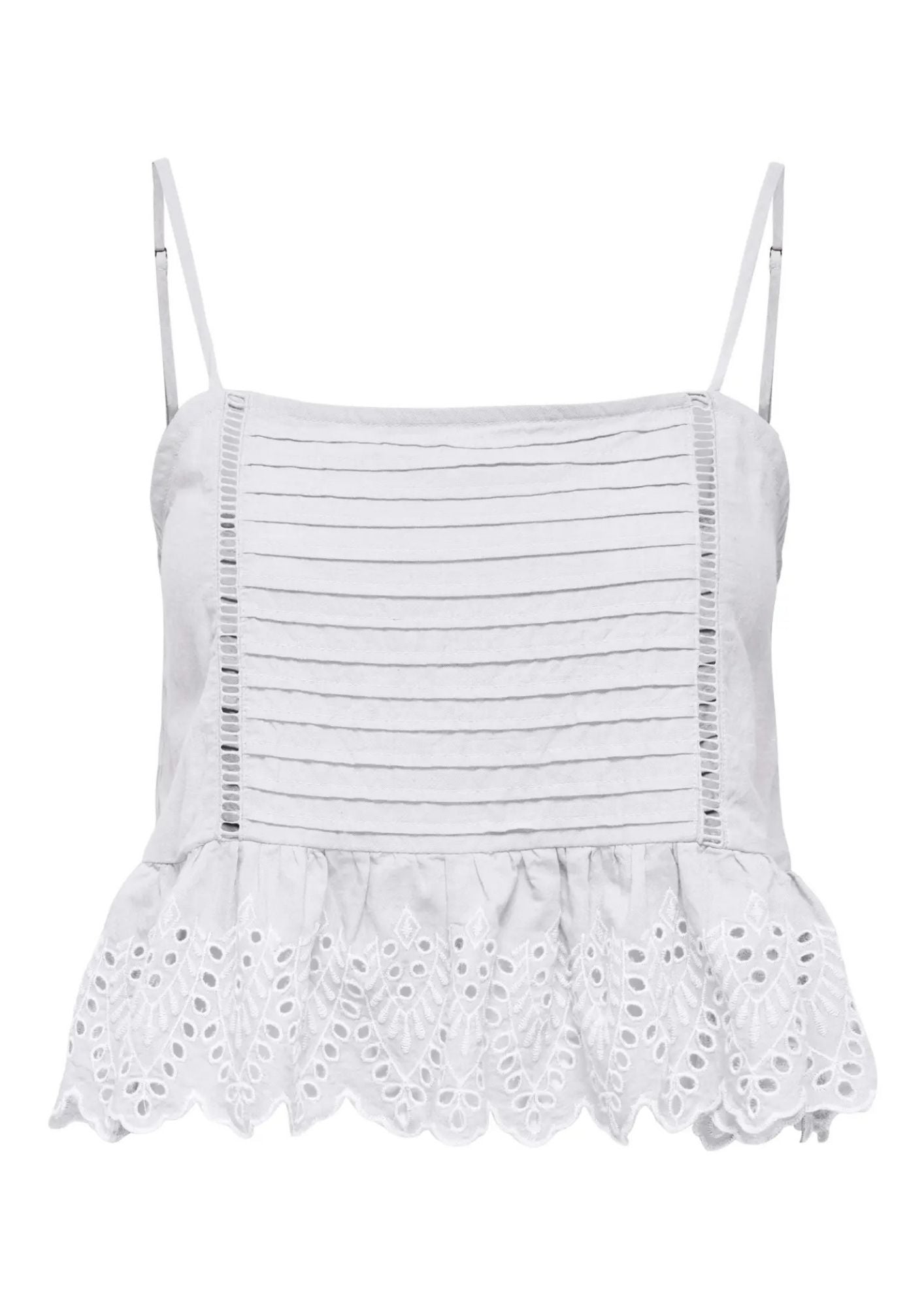 Only Top Donna Tulum Bianco 15368892 Bright White ONLY