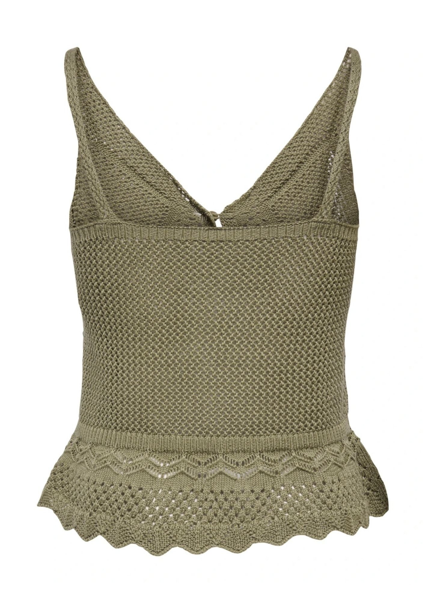 Only Top Donna Lison Verde 15369246 Mermaid Dtm FMOP Button ONLY