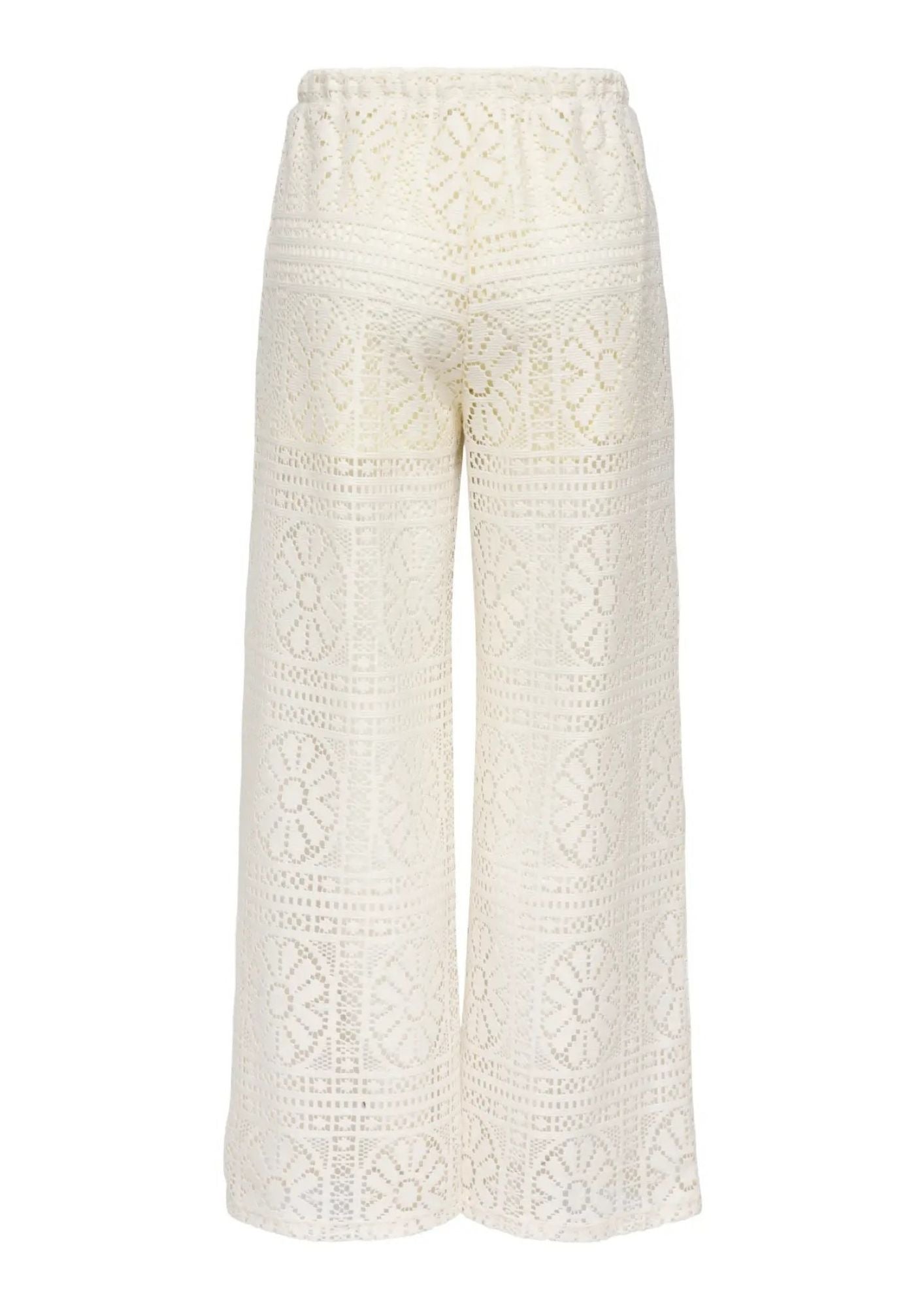 Only Pantalone Donna Lian Bianco Betulla 15372107 Birch ONLY