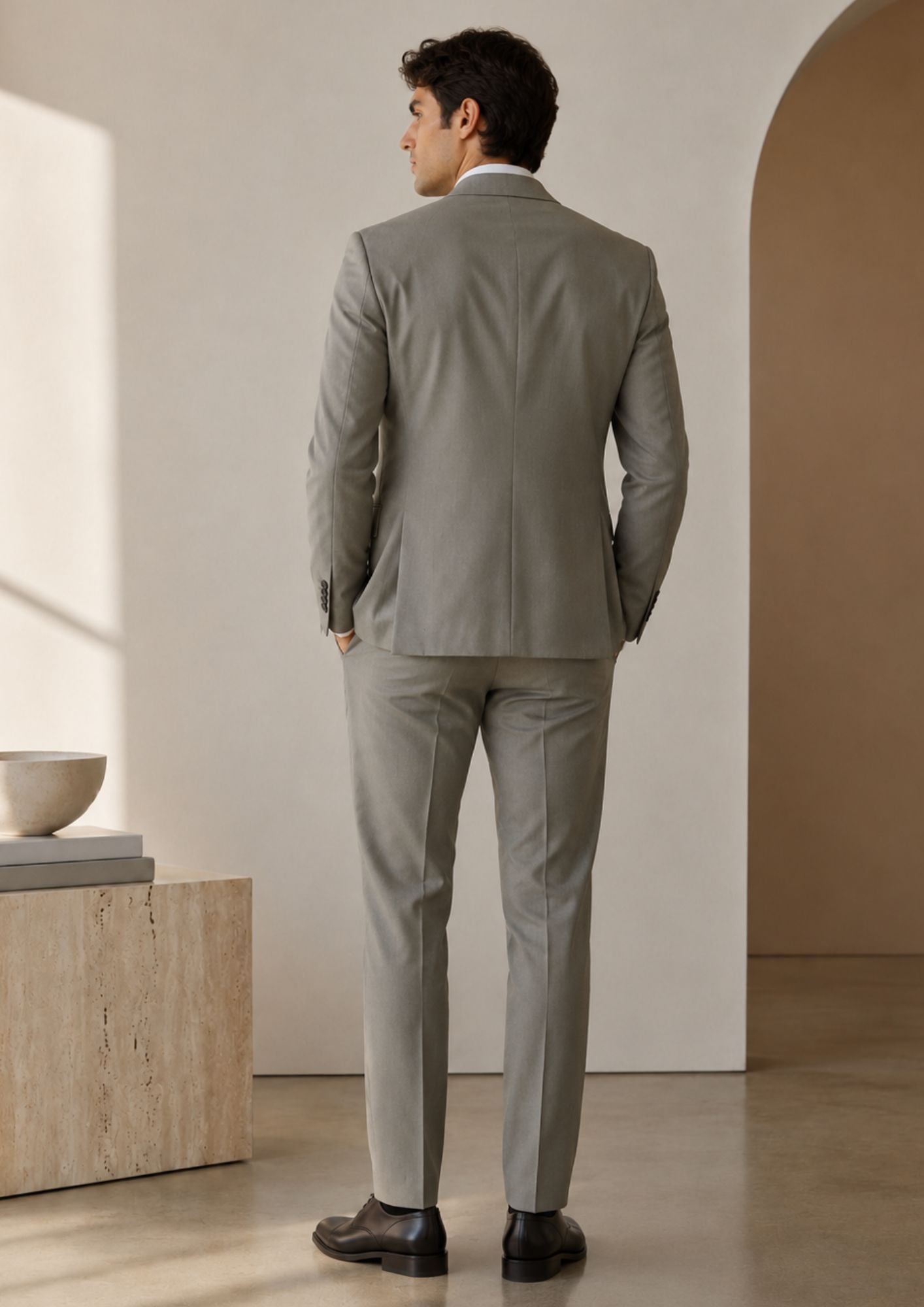 Sergio Cipriani Abito Uomo Grigio Chiaro OP-10141 GRIGIO CHIARO SERGIO CIPRIANI