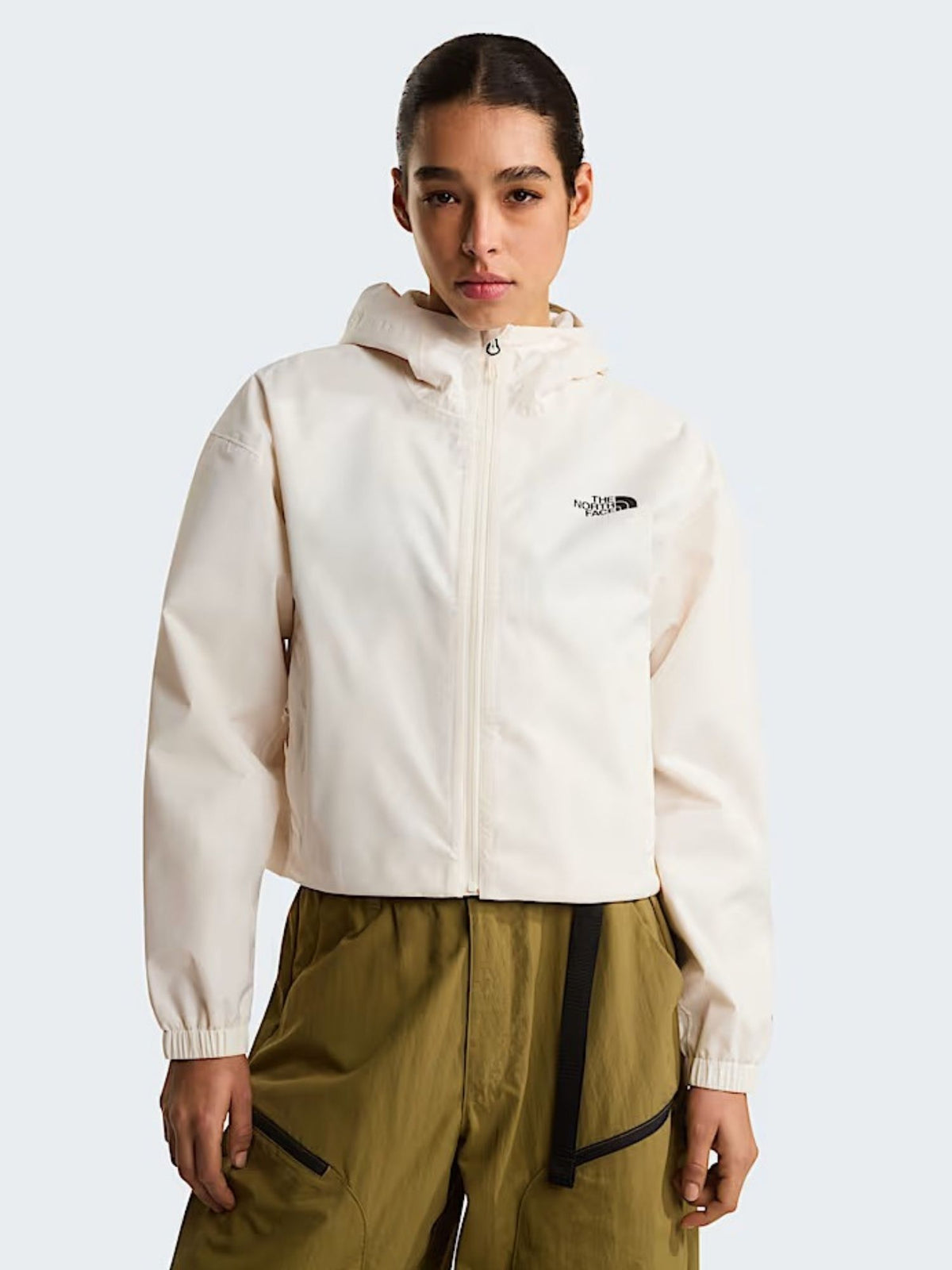 The North Face Giacca Donna White Dune Corta in Vita Quest DryVent NF0A8G13 QLI THE NORTH FACE