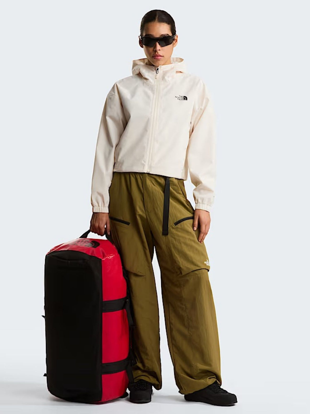 The North Face Giacca Donna White Dune Corta in Vita Quest DryVent NF0A8G13 QLI THE NORTH FACE