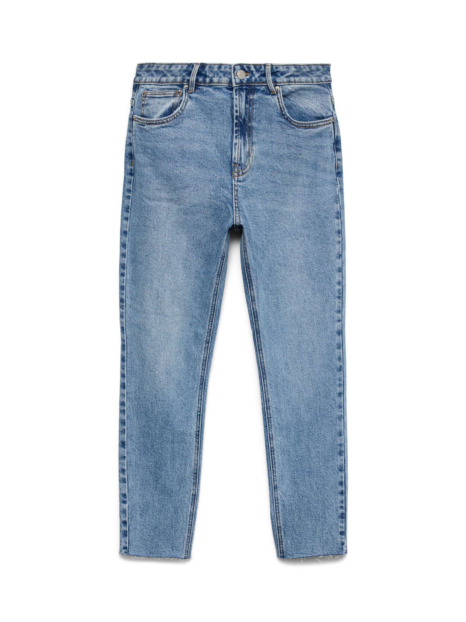 Vero Moda Jeans Donna Mom Fit Light Blue VMBrenda 10247009 Light Blue Denim VERO MODA