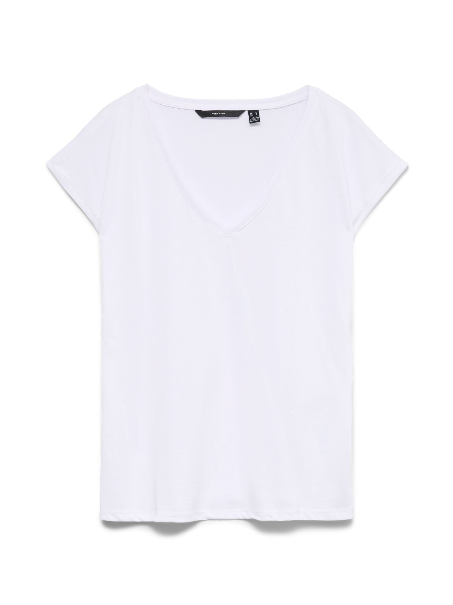 Vero Moda Top Donna Filli Bianco 10247666 Bright White VERO MODA
