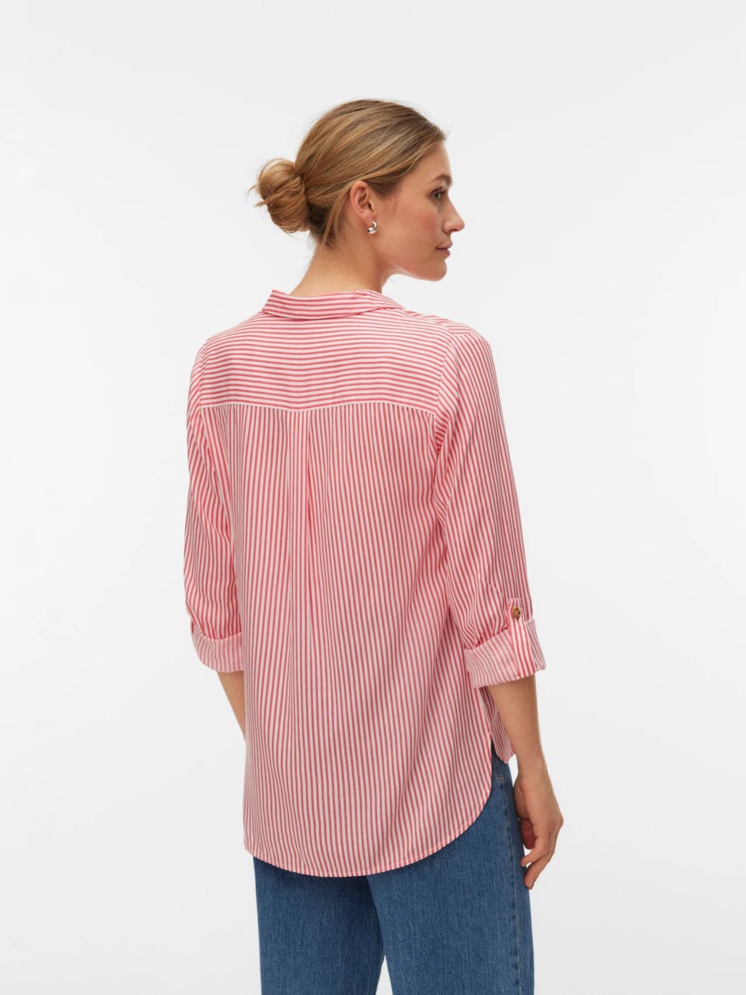 Vero Moda Camicia Donna Coral Paradise Snow White Vmbumpy 10275283 Coral Paradise VERO MODA