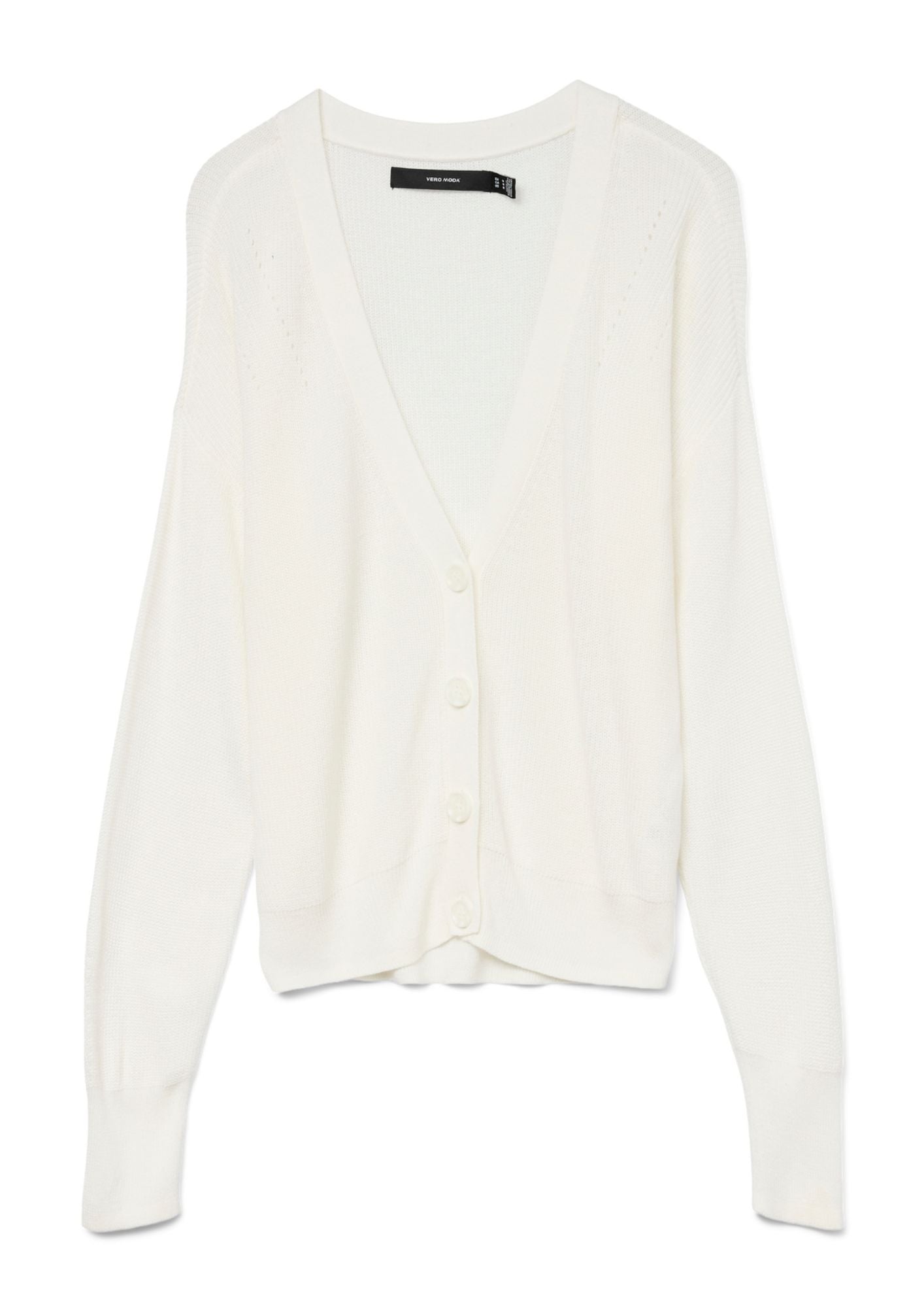 Vero Moda Cardigan Donna Newlexsun Bianco 10281878 Snow White VERO MODA