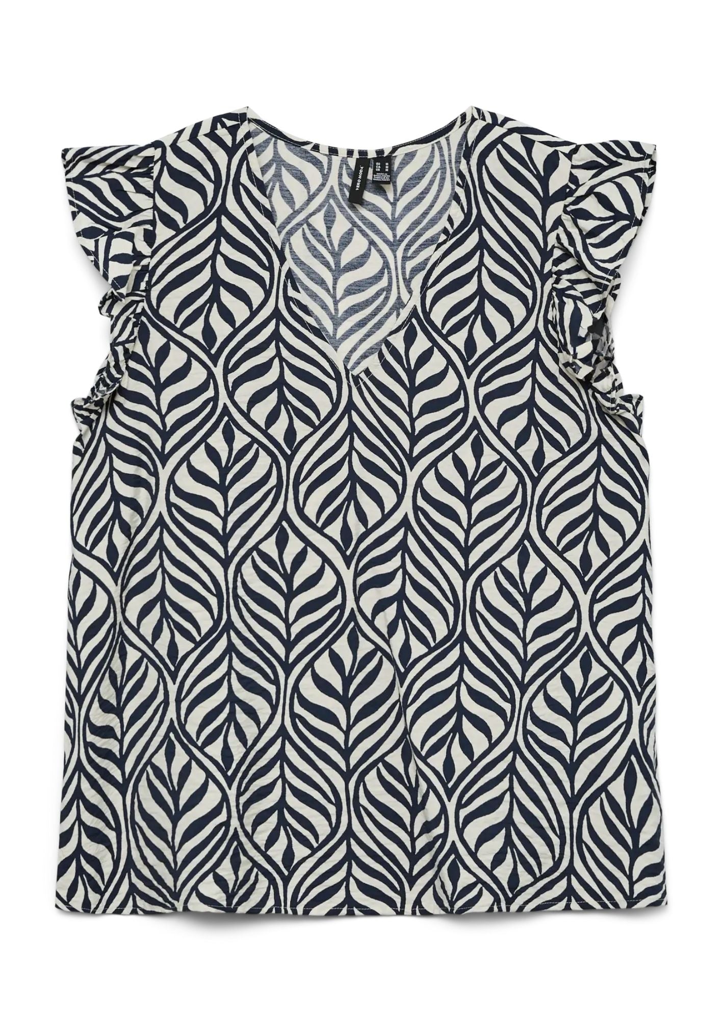 Vero Moda Top Donna Josie Grigio ChiaroStampa Geometrica 10303762 Birch Navy blazer bonnie VERO MODA