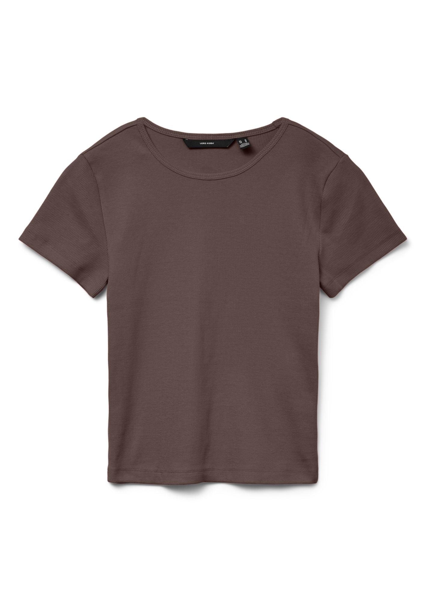 Vero Moda T-Shirt Donna Chloe Marrone Cioccolata 10306894 Chocolate Martini VERO MODA