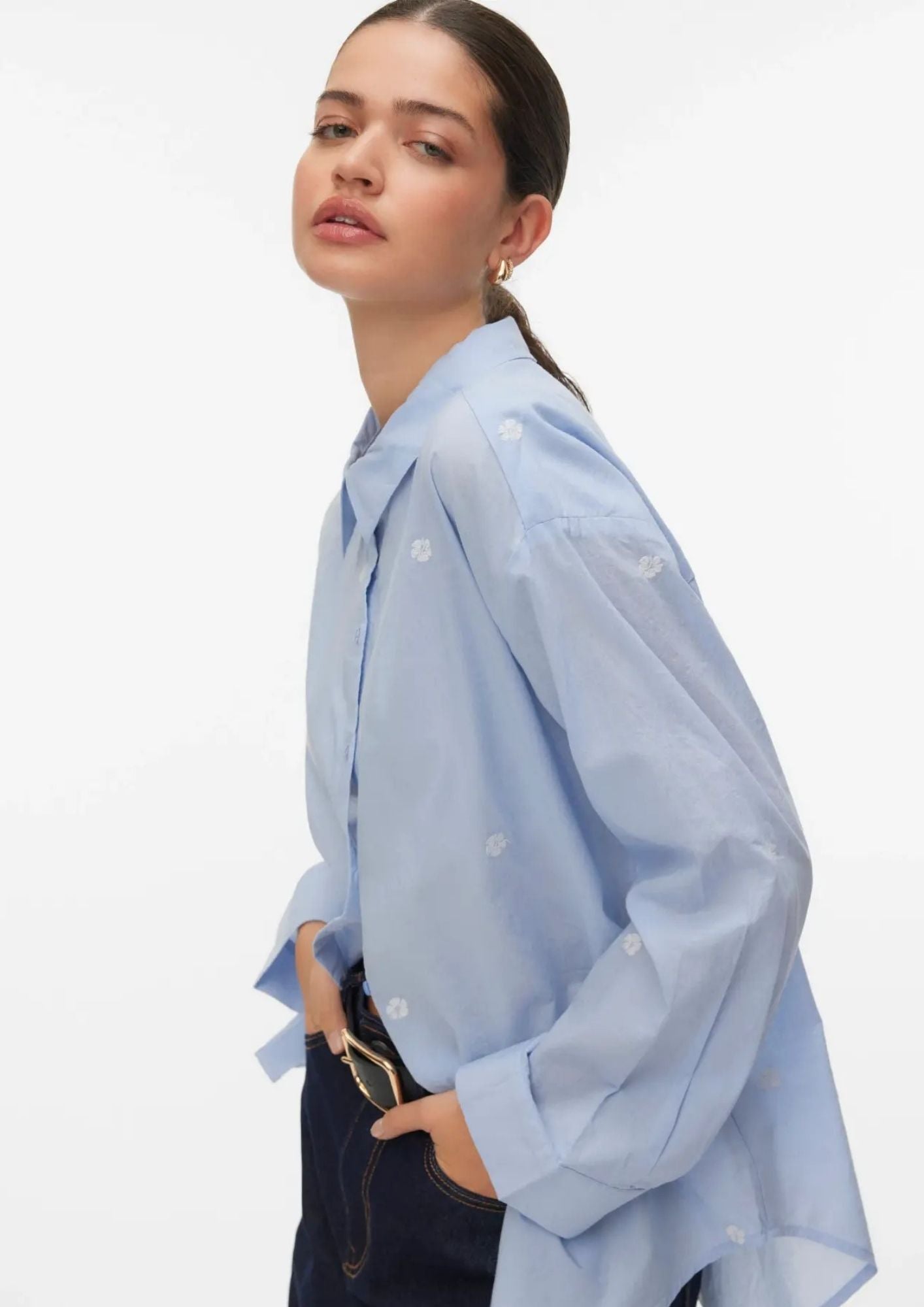 10324629 Brunnera Blue VERO MODA