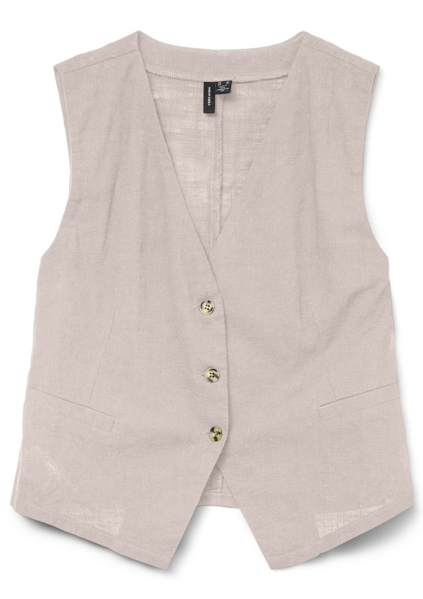 Vero Moda Top Donna Caia Grigio Argento 10333795 Silver Lining VERO MODA