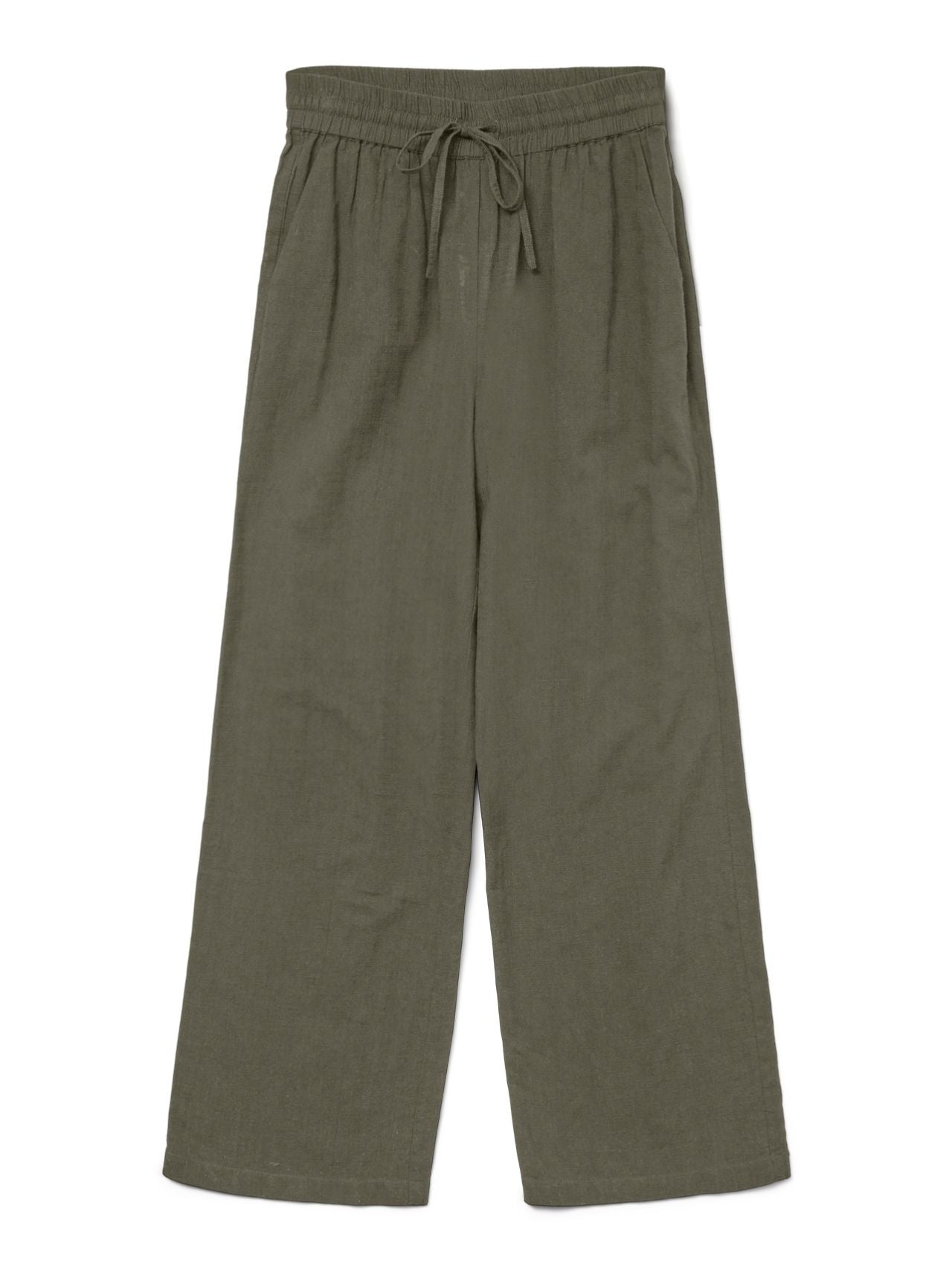 Vero Moda Pantalone Donna Caia Verde 10333796 Deep Lichen Green VERO MODA