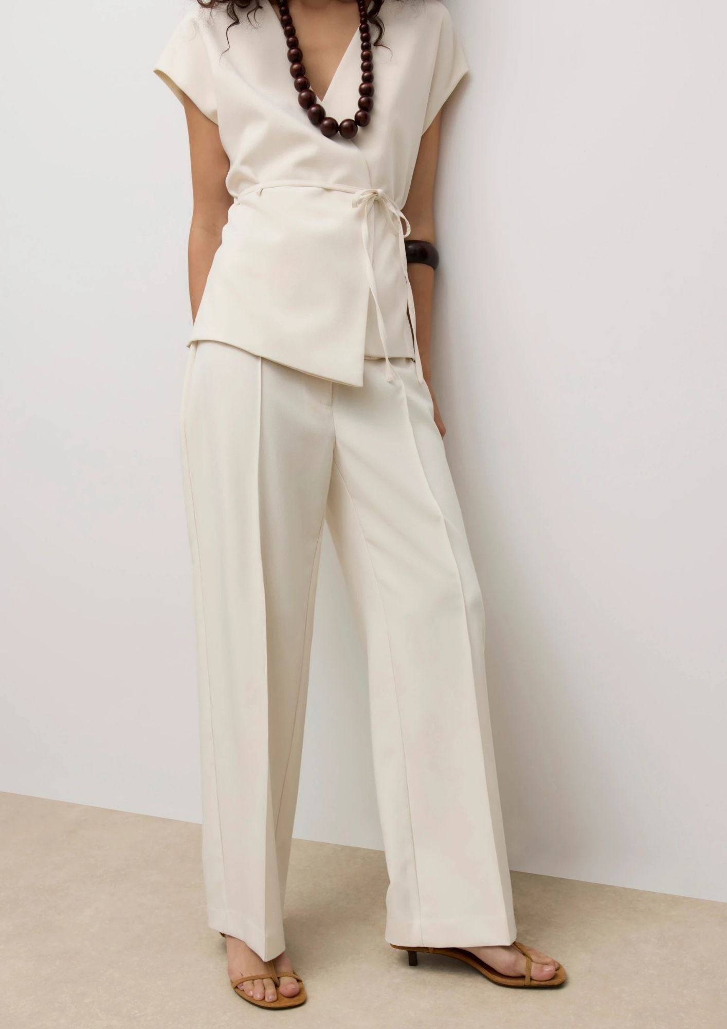 Aware Pantalone Donna Vannah Bianco Betulla 10339491 Birch AWARE