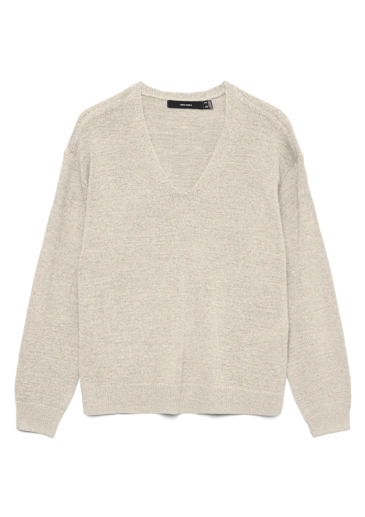 Vero Moda Pullover Donna Charity Grigio Betulla 10340124 Birch VERO MODA