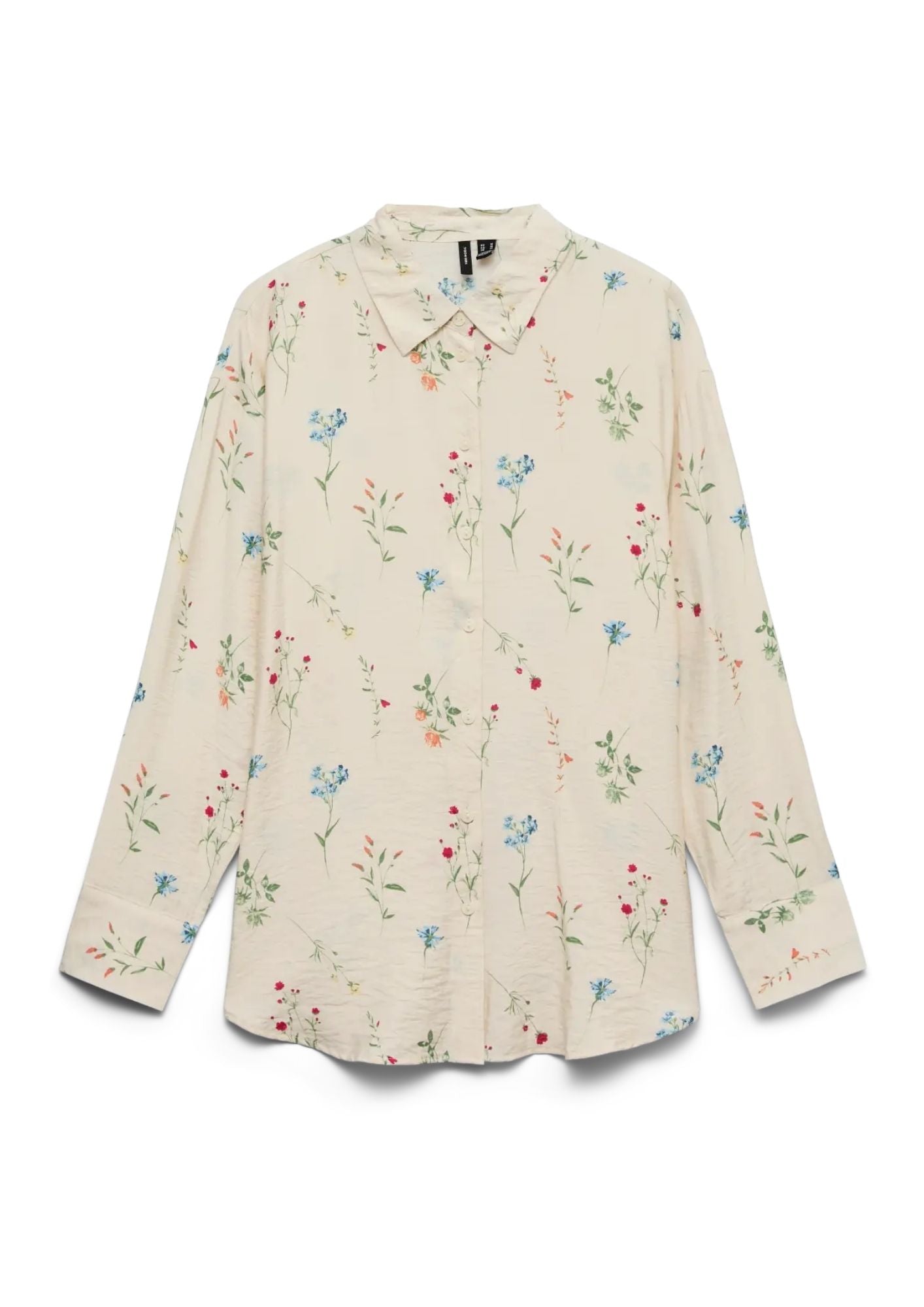 Vero Moda Camicia Donna Josie Grigio Betulla Stampa Bina 10341587 Birch Bina VERO MODA
