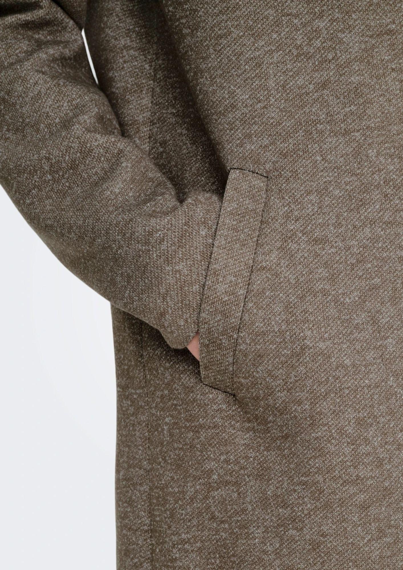 ONLY Cappotto Donna Only Onlsedona Marrone Noce Cappotto