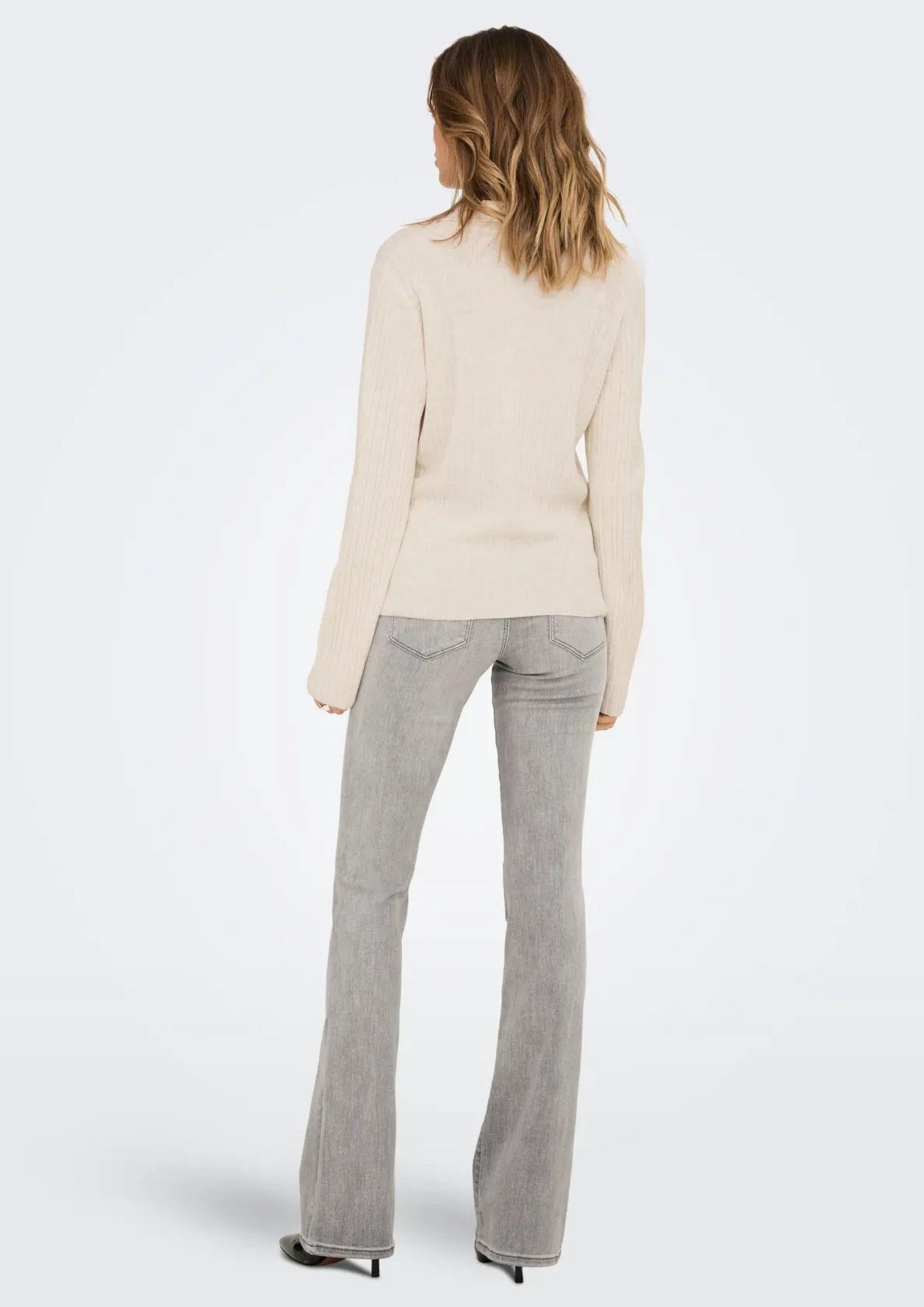 ONLY Cardigan Donna Only Thea Beige Cardigan