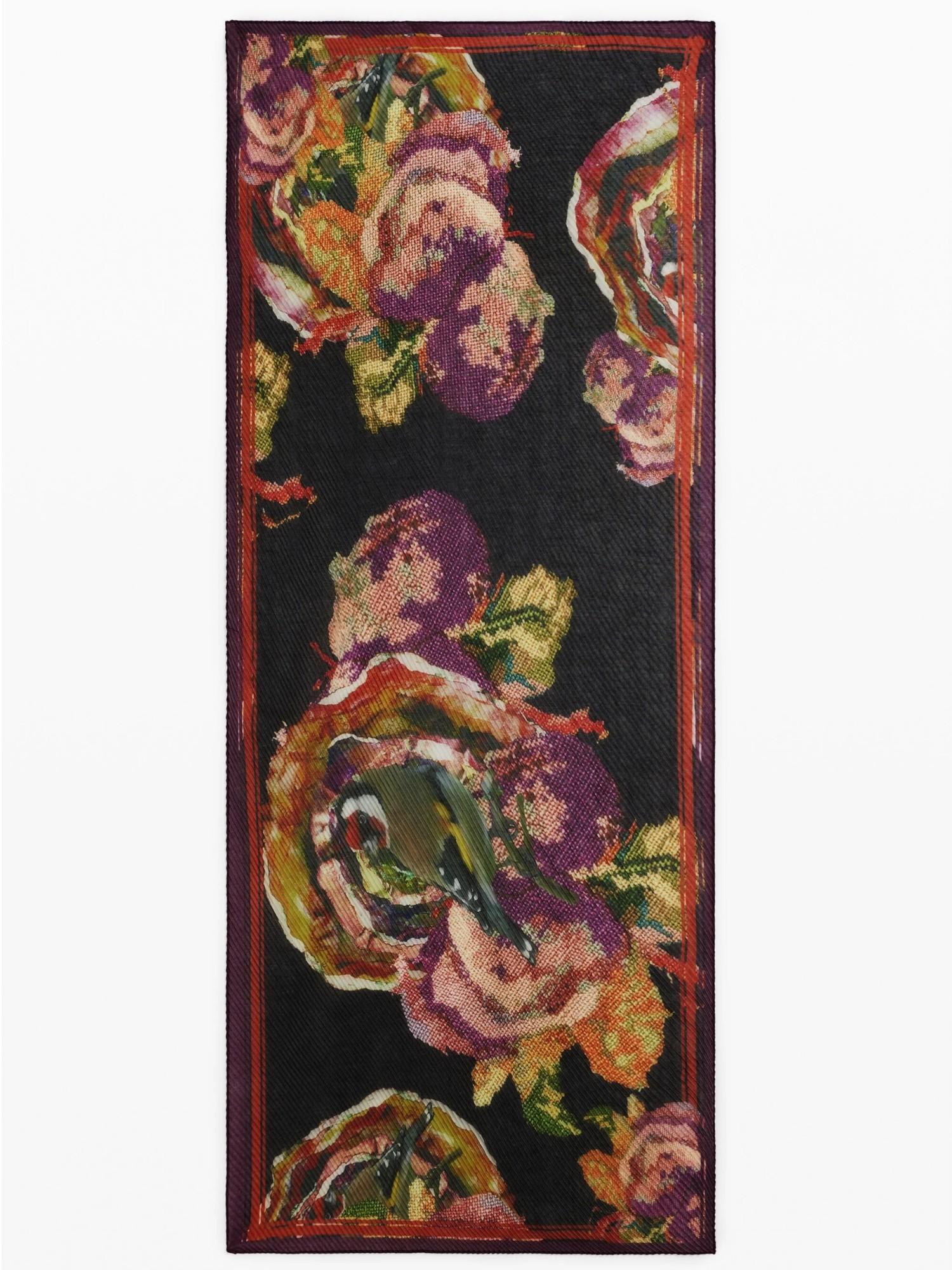 DESIGUAL Desigual Foulard disegnato da Mr. Christian Lacroix Donna Rosso Foulard