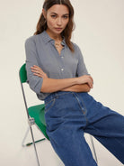 EMME MARELLA Emme Marella Camicia in misto seta Carice Donna Carta da zucchero Camicia