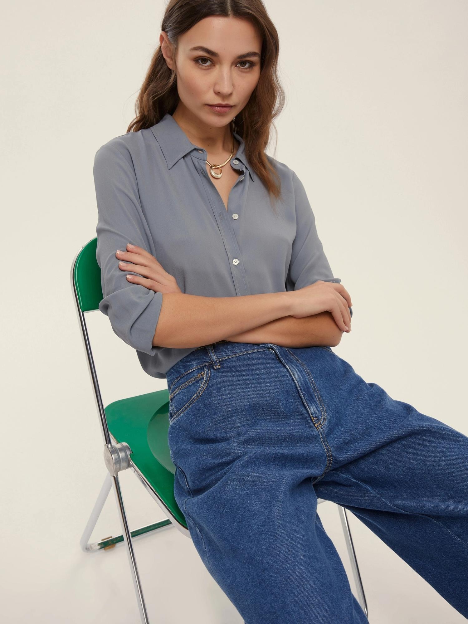 EMME MARELLA Emme Marella Camicia in misto seta Carice Donna Carta da zucchero Camicia