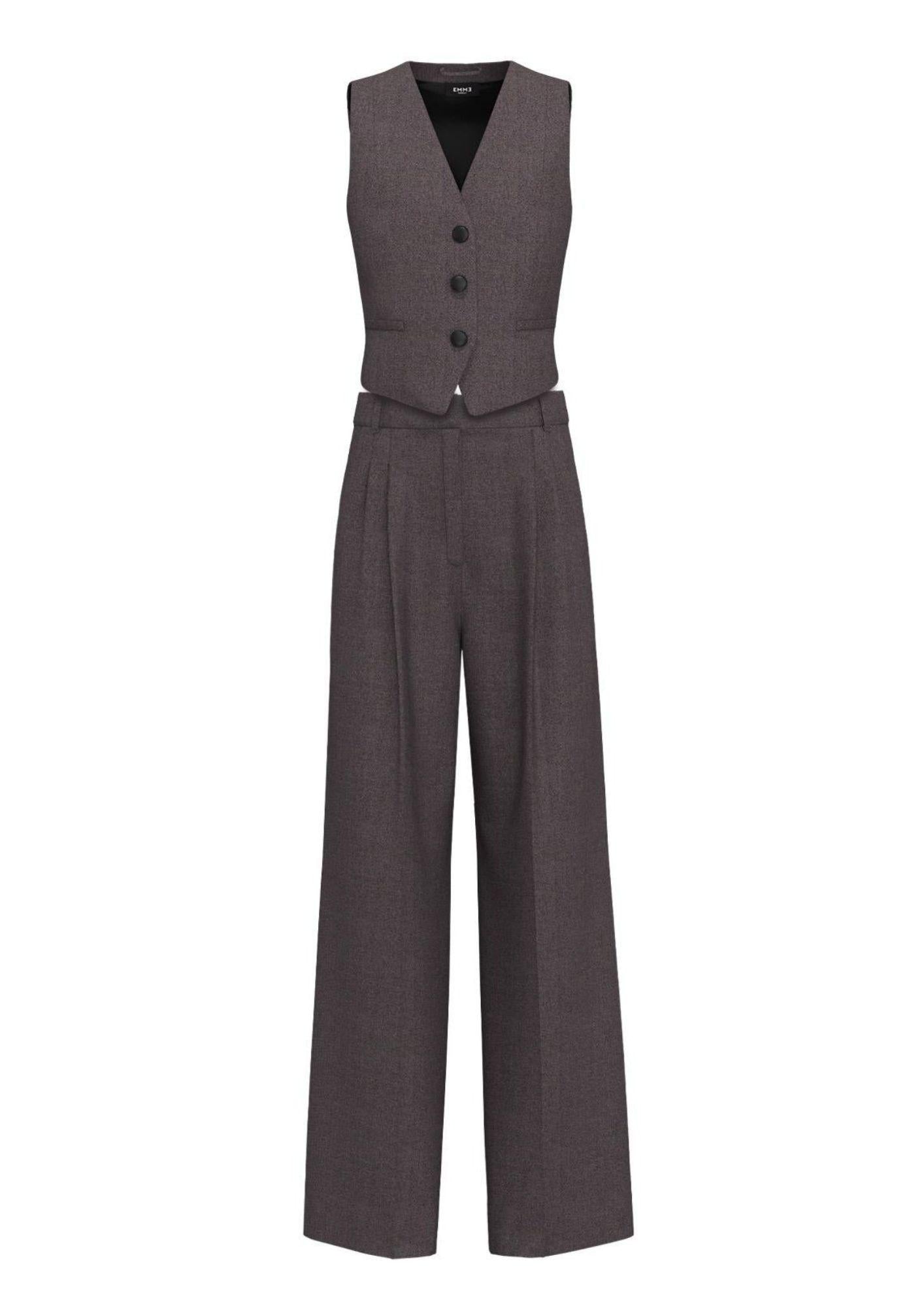 EMME MARELLA Emme Marella Tailleur Donna Naia Grigio Tailleur