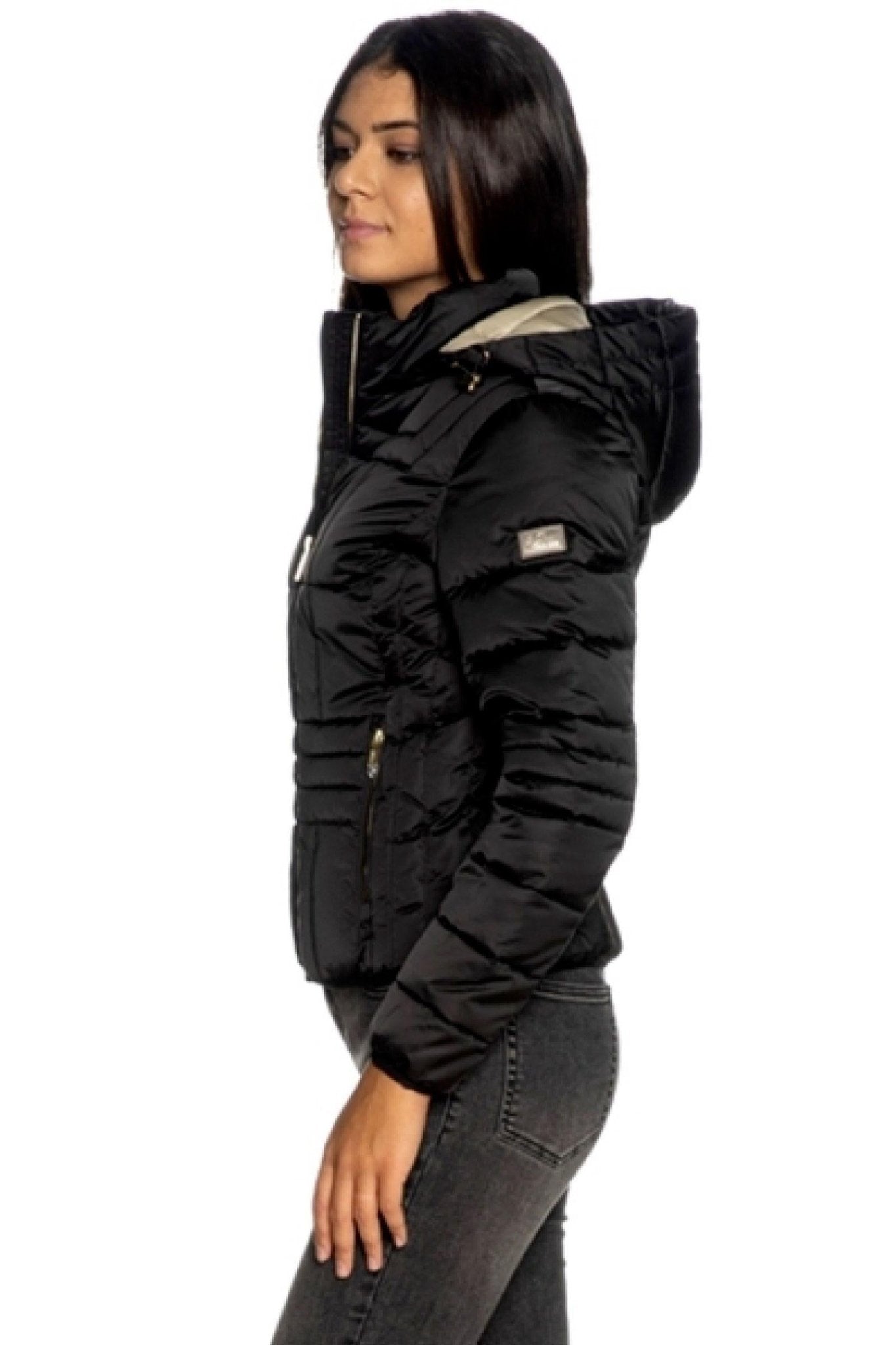 YES ZEE Giubbino Yes Zee Donna Nero Giubbino