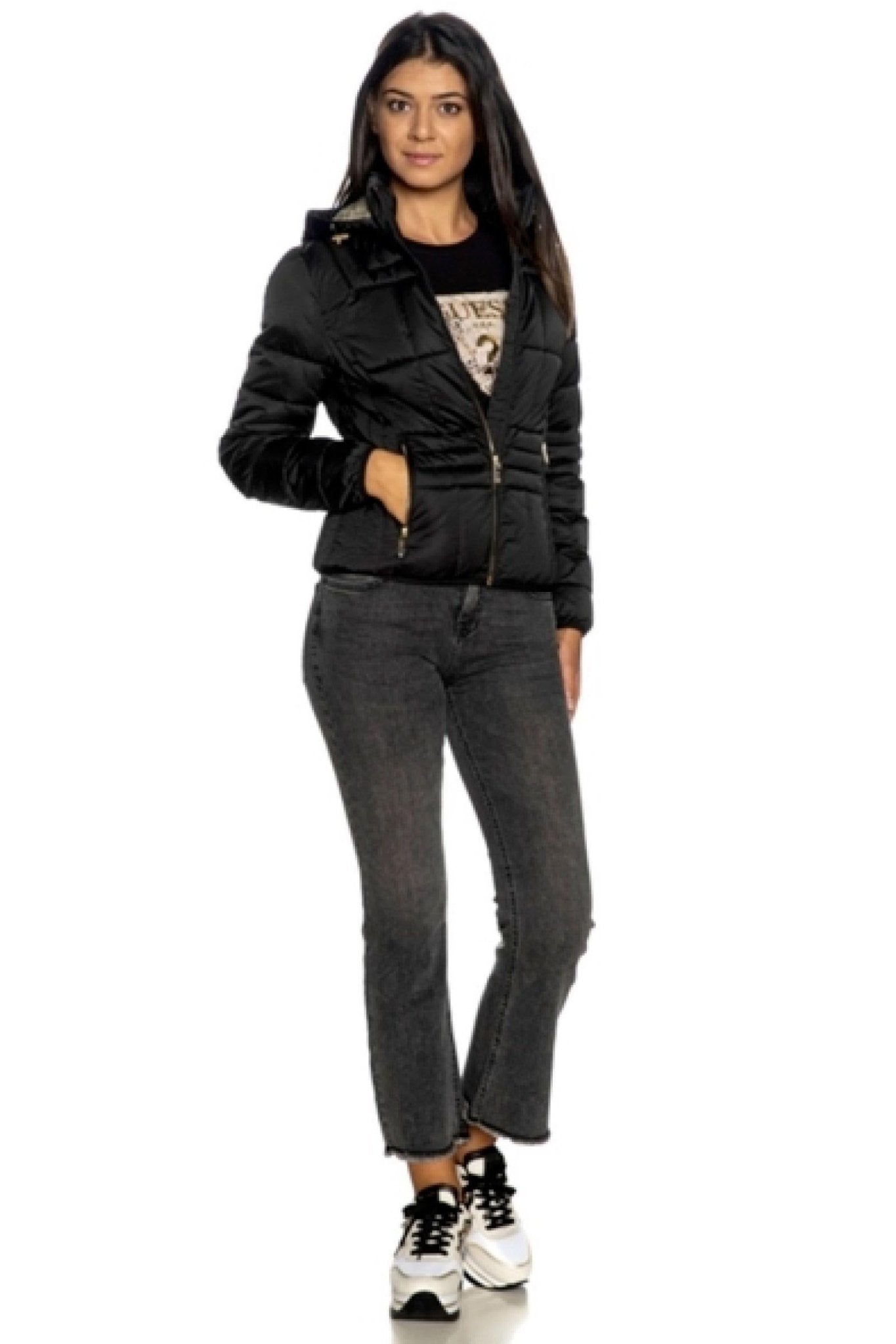 YES ZEE Giubbino Yes Zee Donna Nero Giubbino