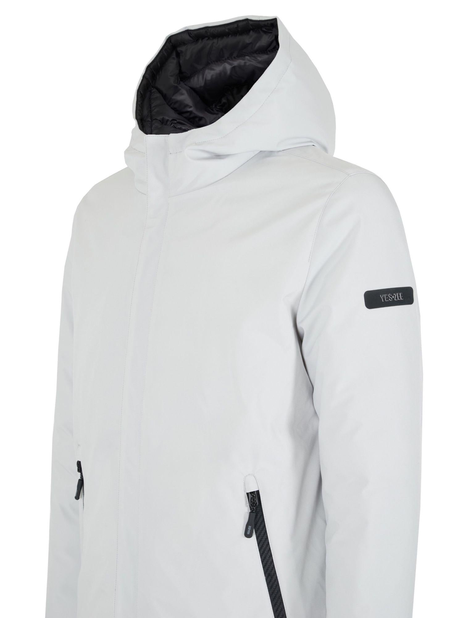 Yes Zee Giubbino Uomo reversibile Bianco J824 B500 0124 YES ZEE