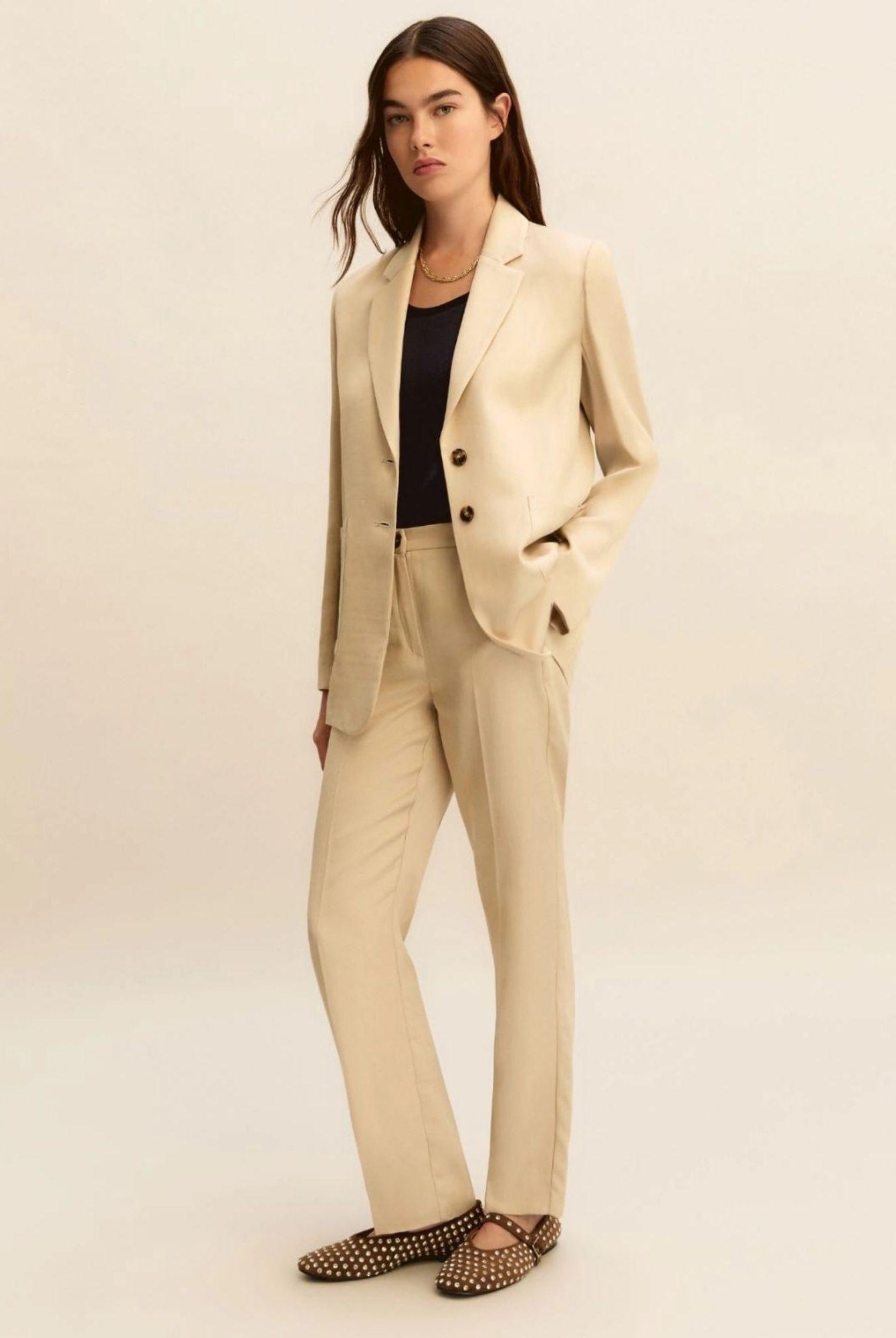 Emme Marella Completo Donna Emmcharme Beige 2615091061200 005 EMME MARELLA
