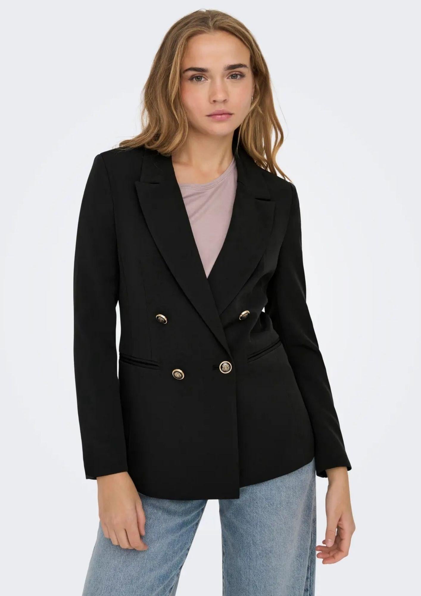 Only Giacca Donna Astrid Nera 15294709 Black ONLY
